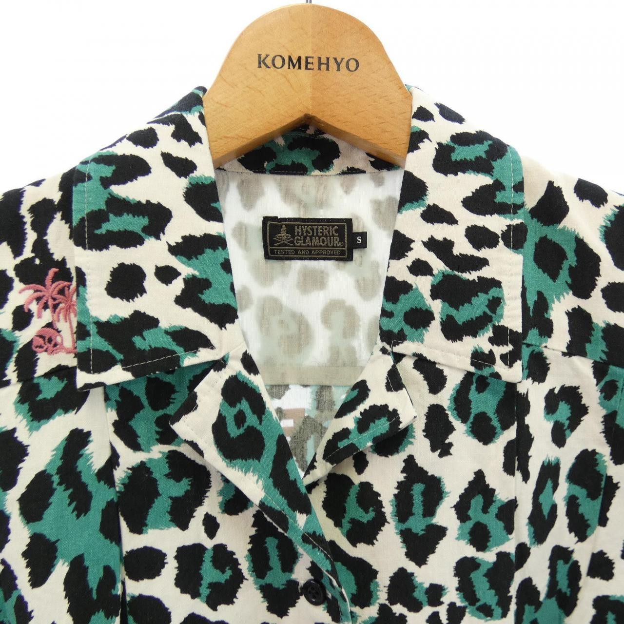 Hysteric Glamour Hysteric Glamour HYSTERIC GLAMOUR Cotton Shirt Textile Tops 01182AH04 DUTY FREE for USA Size ONE SIZE - 5 Thumbnail