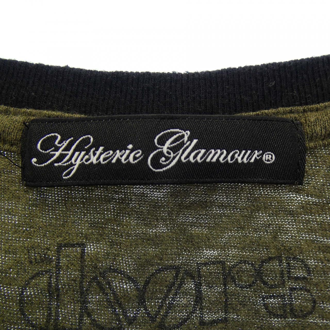 Hysteric Glamour Hysteric Glamour HYSTERIC GLAMOUR Cotton T Shirt Textile T-Shirts 2CT-3010 DUTY FREE for USA Size ONE SIZE - 4 Thumbnail