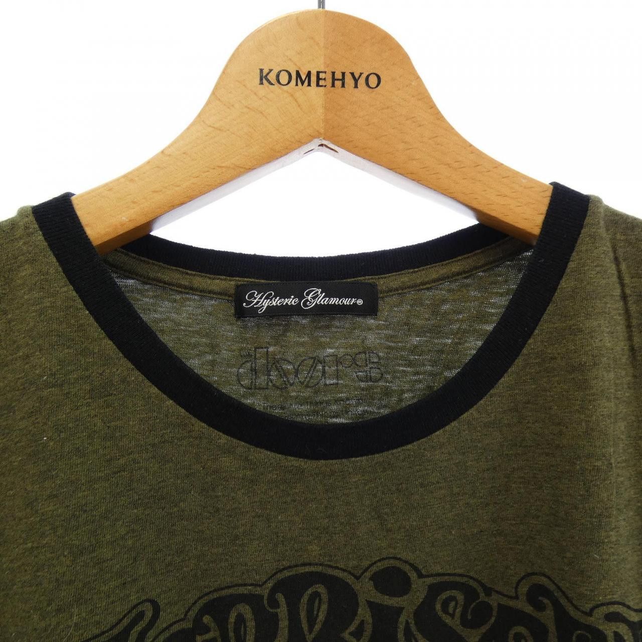 Hysteric Glamour Hysteric Glamour HYSTERIC GLAMOUR Cotton T Shirt Textile T-Shirts 2CT-3010 DUTY FREE for USA Size ONE SIZE - 5 Thumbnail