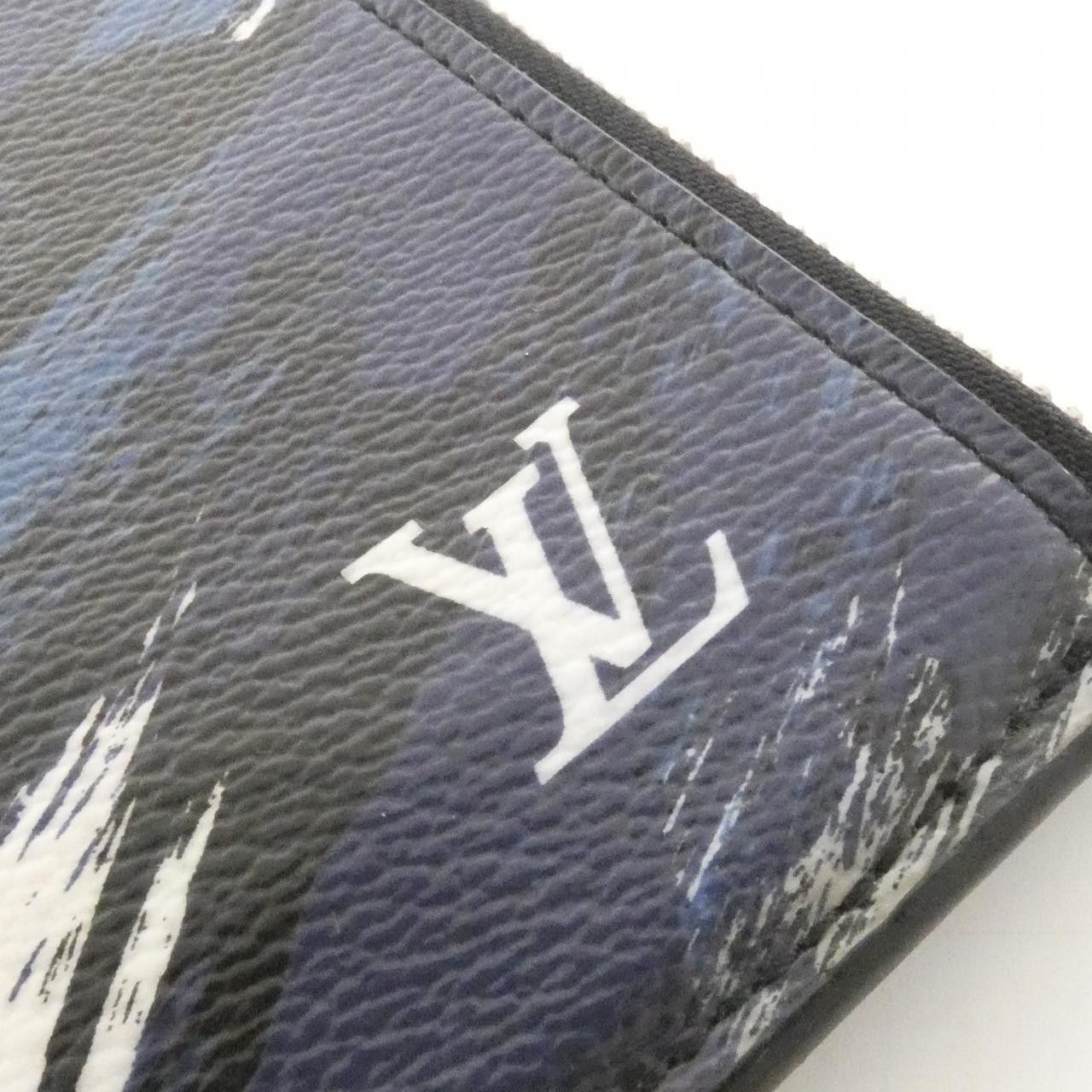 Louis Vuitton Louis Vuitton Louis Vuitton Pochette Jour Coated Canvas Clutch Bag Textile Clutch Bag M61751 DUTY FREE for USA Size ONE SIZE - 4 Thumbnail
