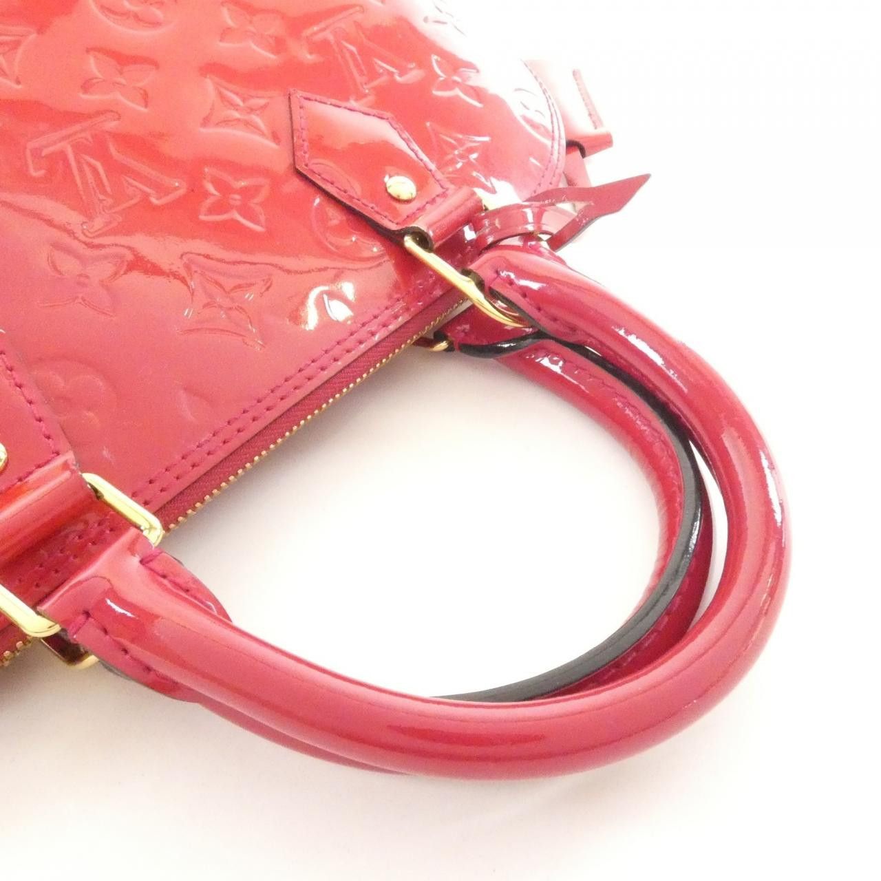 Louis Vuitton Louis Vuitton Louis Vuitton Alma Vernis Handbag Plastic / Synthetic Handbag M91770 DUTY FREE for USA Size ONE SIZE - 6 Thumbnail