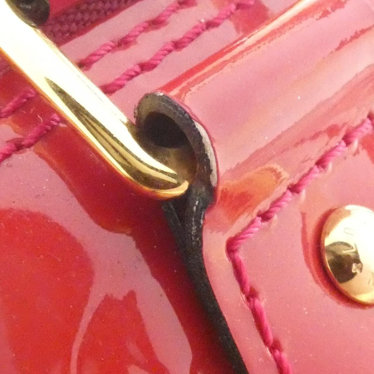 Louis Vuitton Louis Vuitton Louis Vuitton Alma Vernis Handbag Plastic / Synthetic Handbag M91770 DUTY FREE for USA Size ONE SIZE - 7 Thumbnail
