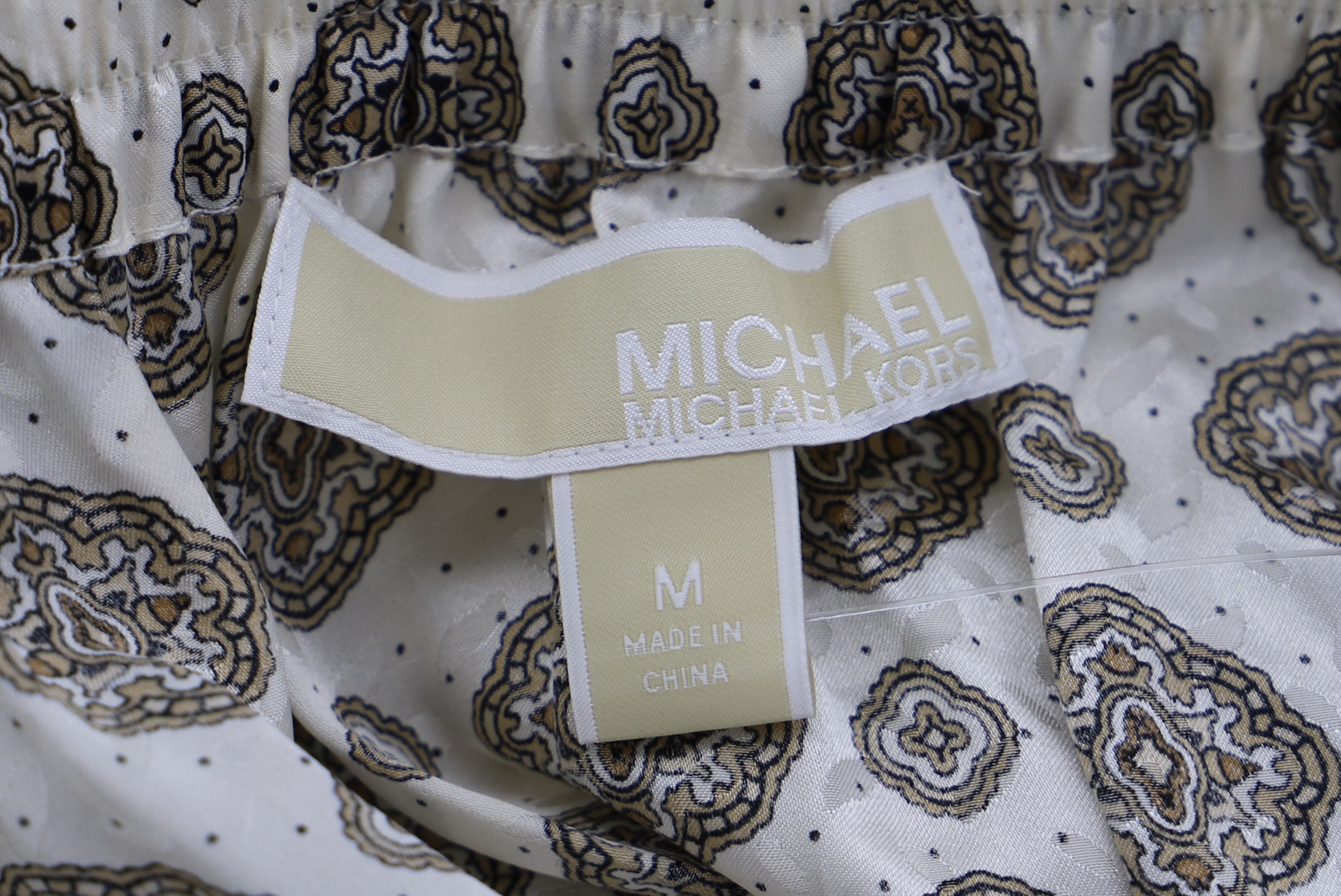 Michael Kors Michael Kors Asymmetrical Ruffled Jacquard Midi Skirt in Ivo Size 25" / US 0 / IT 36 - 9 Thumbnail