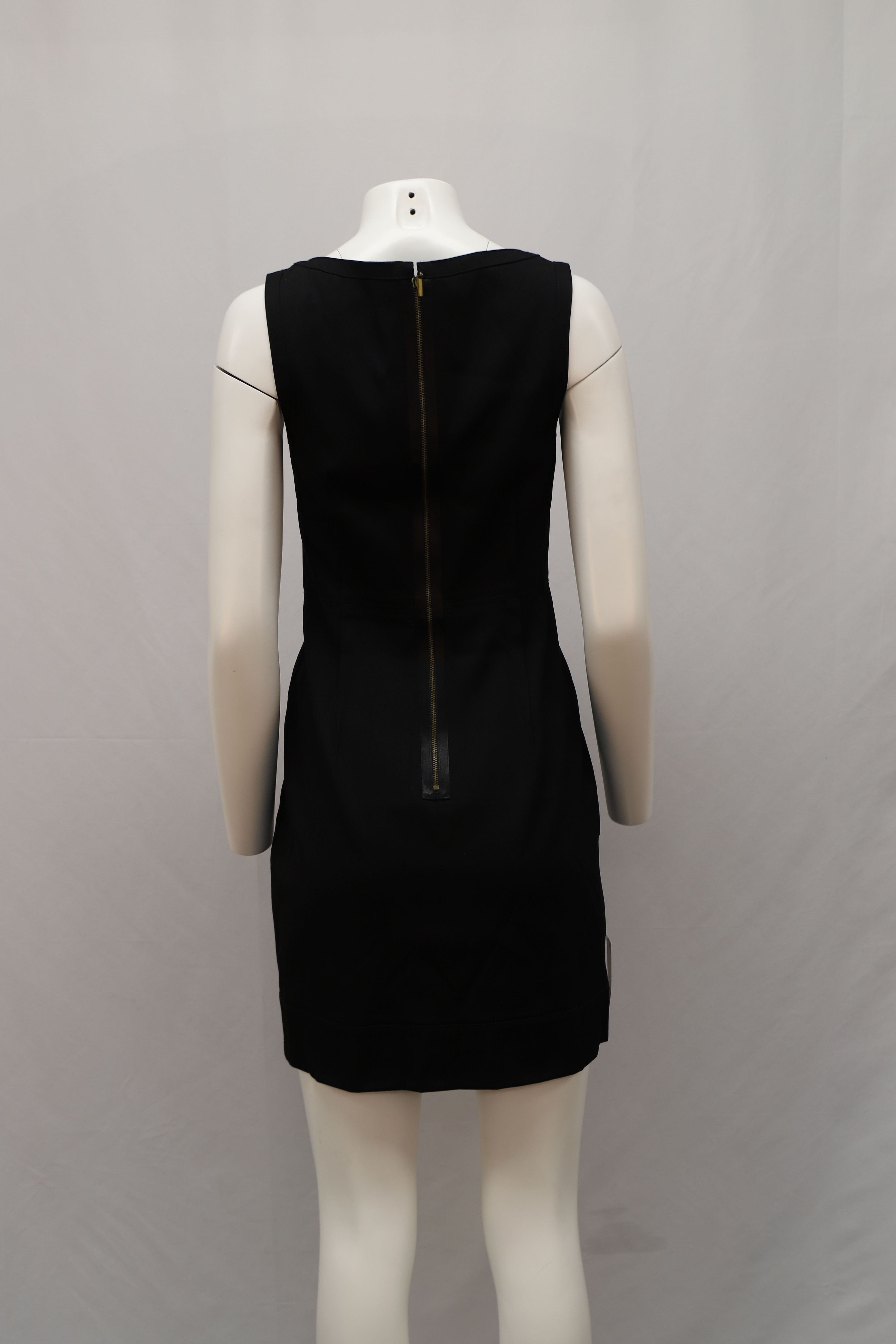 Theory Theory Scoop Neckline Fitted Dress in Black Wool Size XS / US 0-2 / IT 36-38 - 10 Thumbnail