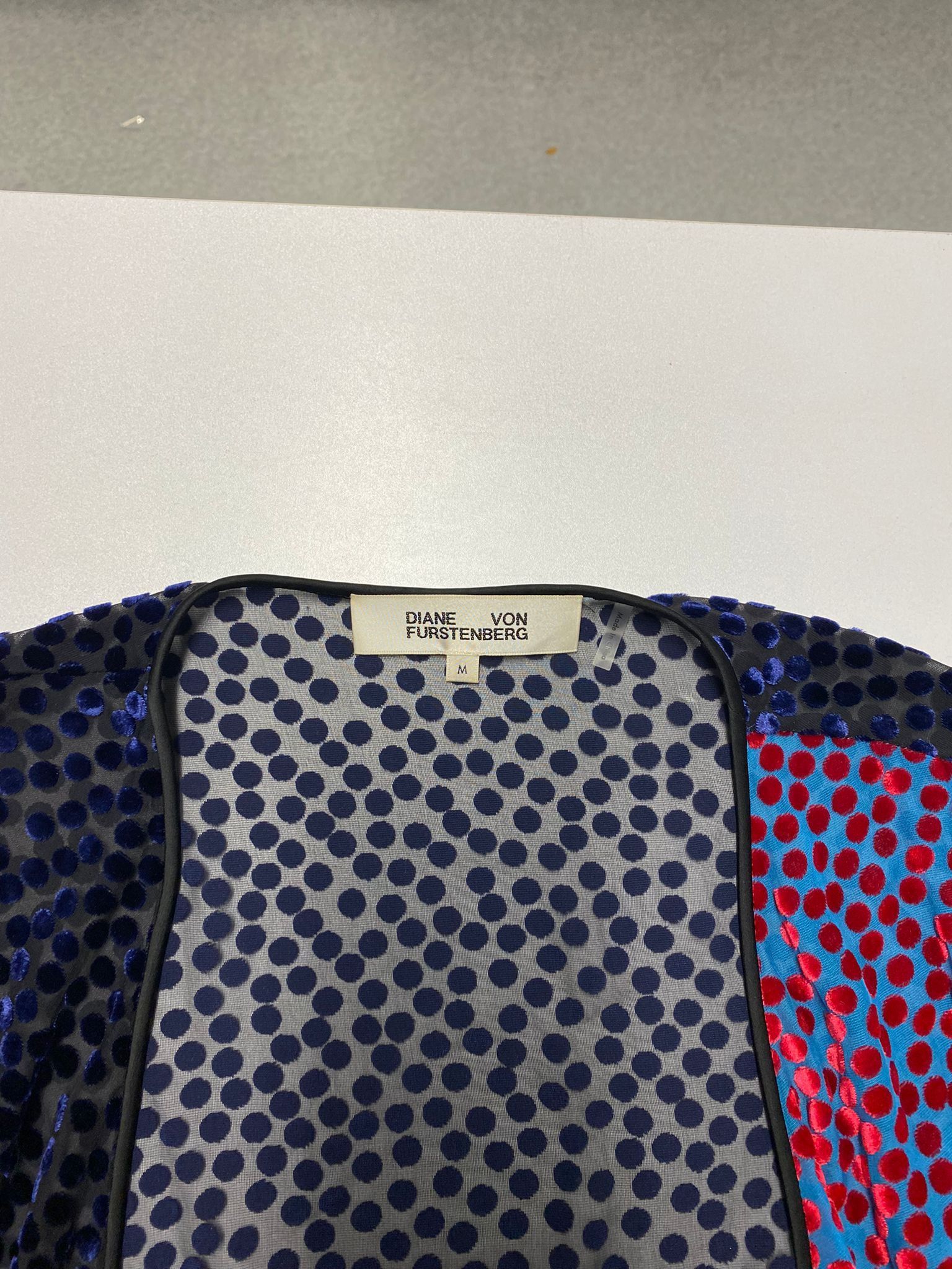 Diane von Furstenberg Diane Von Furstenberg Semi Sheer Blouse in Black Viscose Size XS / US 0-2 / IT 36-38 - 3 Thumbnail