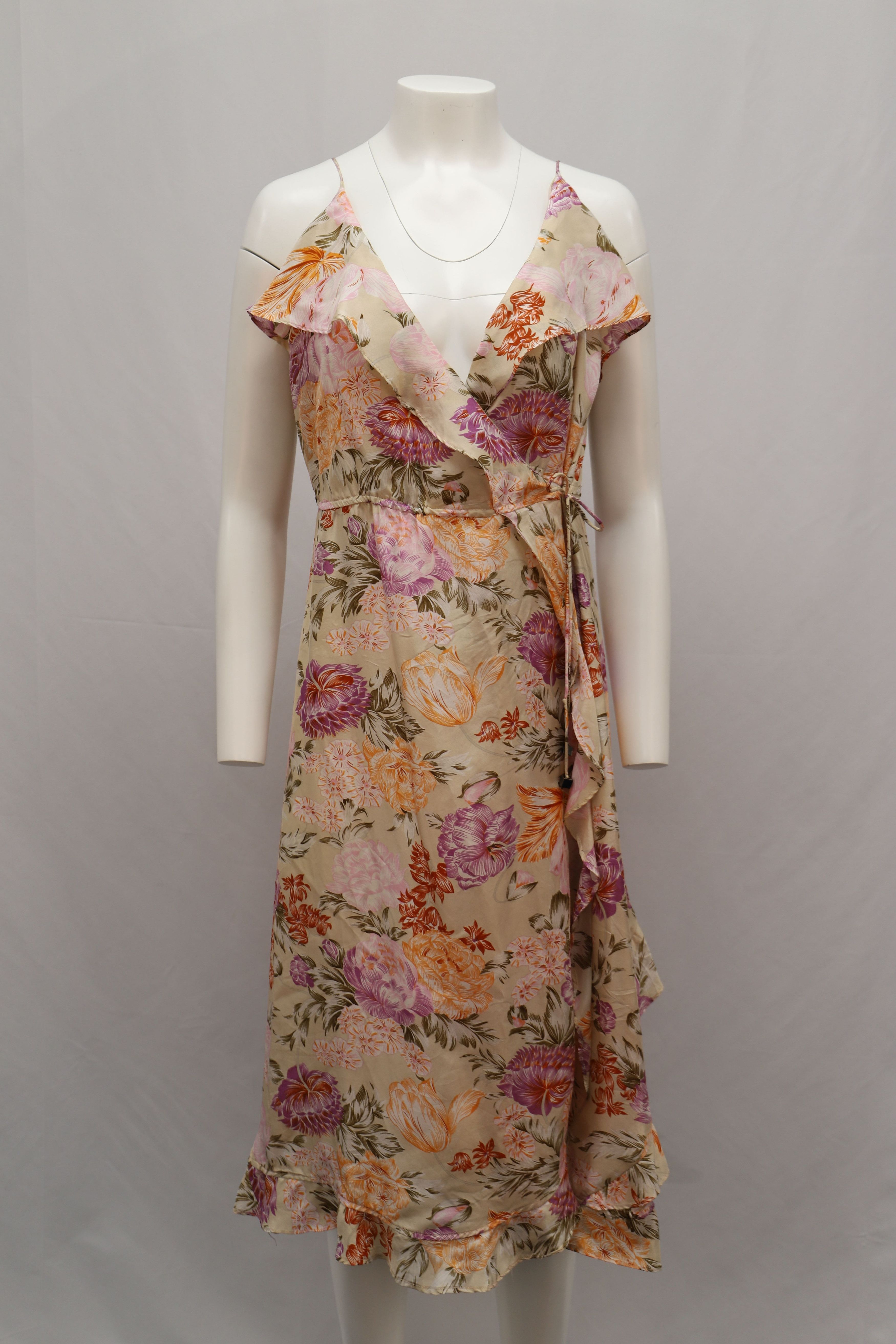 Zimmermann Zimmermann Wrap Dress in Floral Silk Size XS / US 0-2 / IT 36-38 - 6 Thumbnail