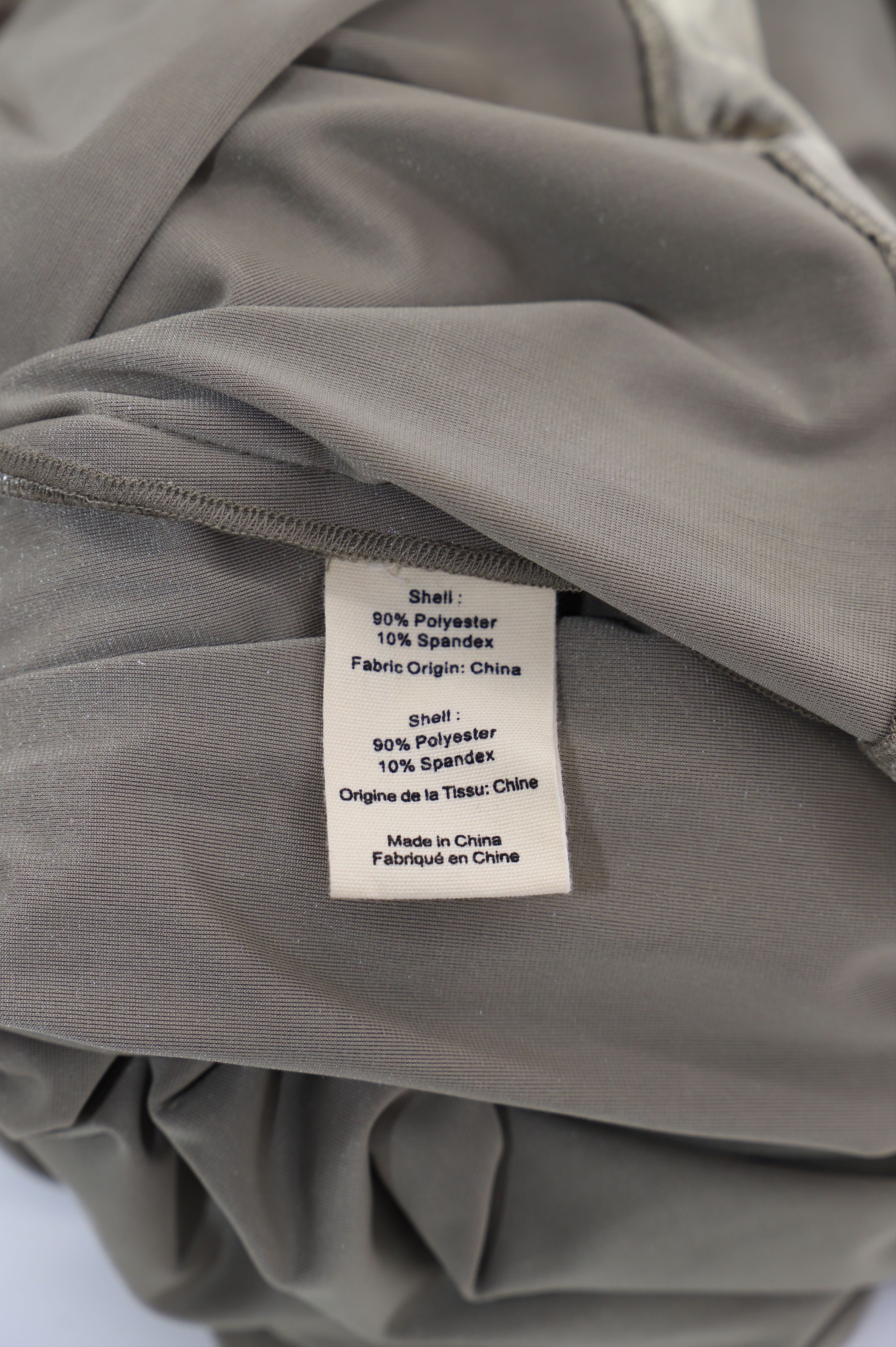 L'AGENCE L'agence Riley Wrap Velvet Dress in Brown Polyester Size XS / US 0-2 / IT 36-38 - 10 Thumbnail