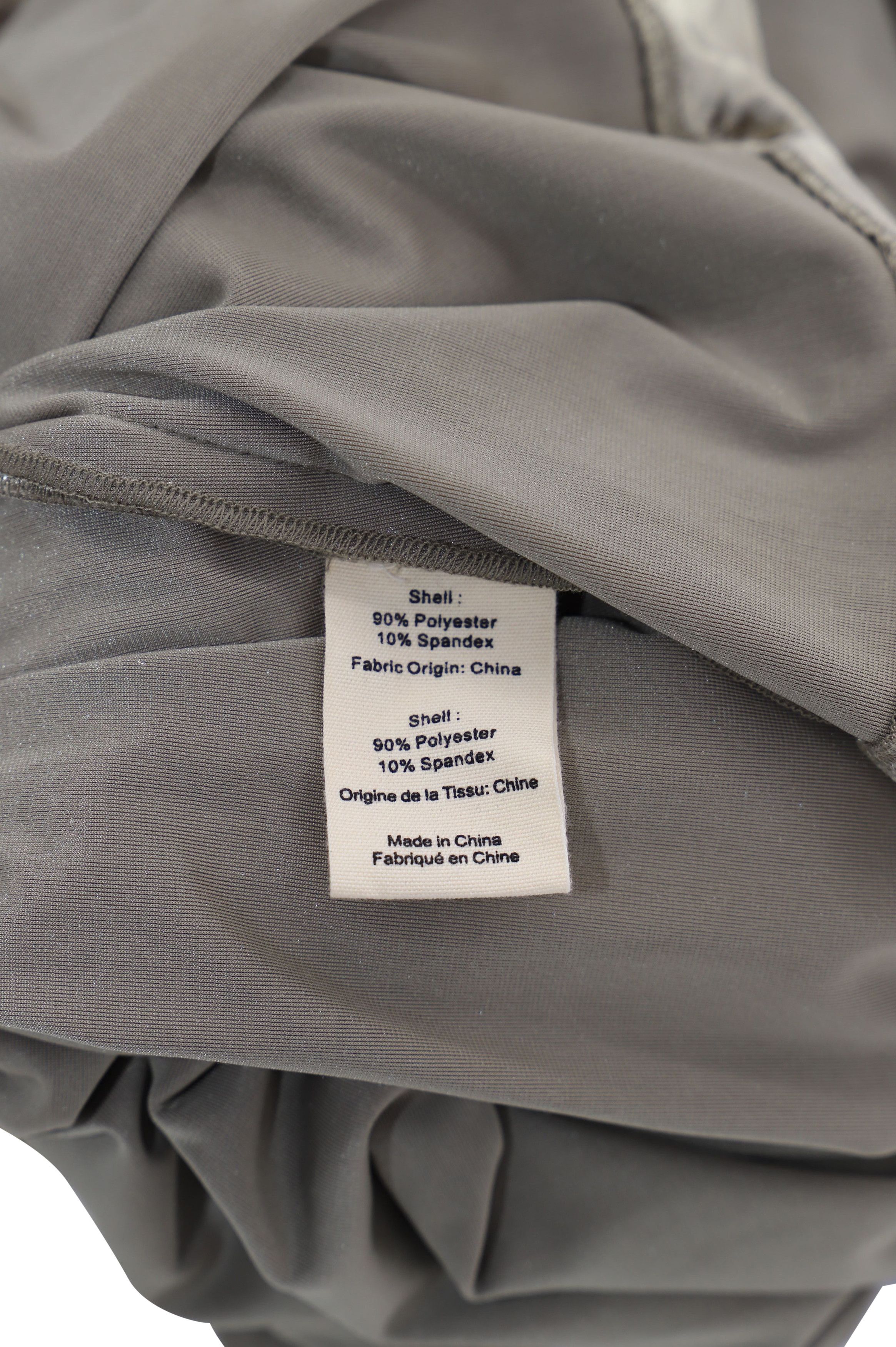 L'AGENCE L'agence Riley Wrap Velvet Dress in Brown Polyester Size XS / US 0-2 / IT 36-38 - 5 Thumbnail