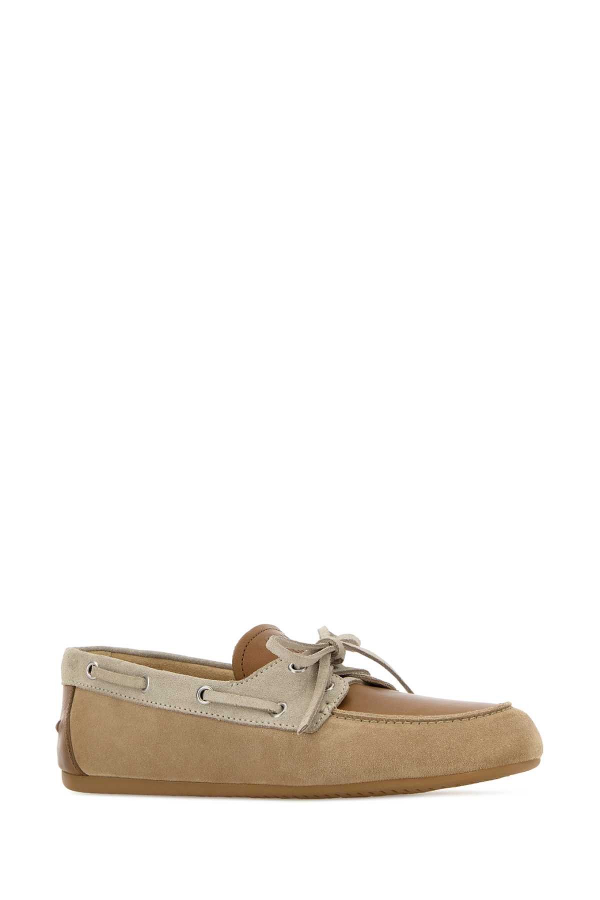 Miu Miu Multicolor Leather And Suede Loafers Size US 8 / IT 38 - 2 Thumbnail
