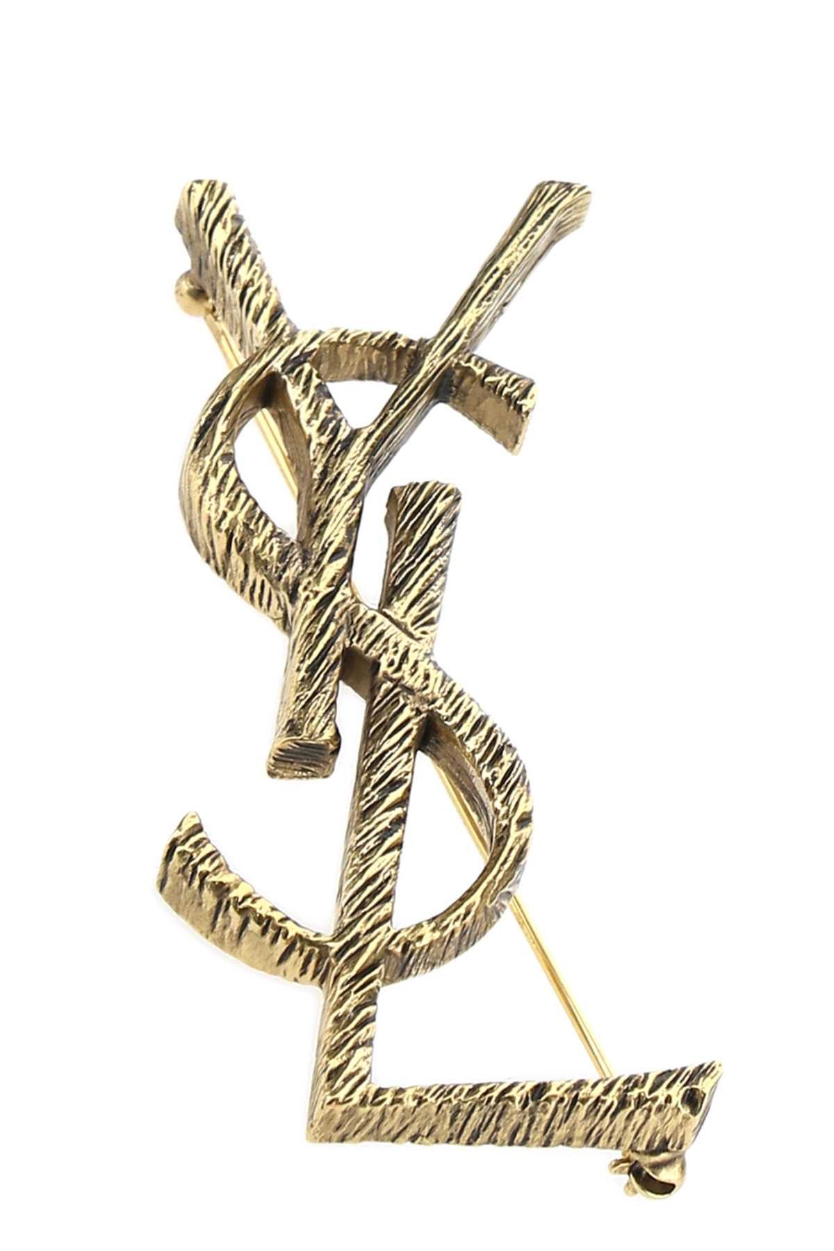 Saint Laurent Paris Opyum Brooch Size ONE SIZE - 2 Thumbnail