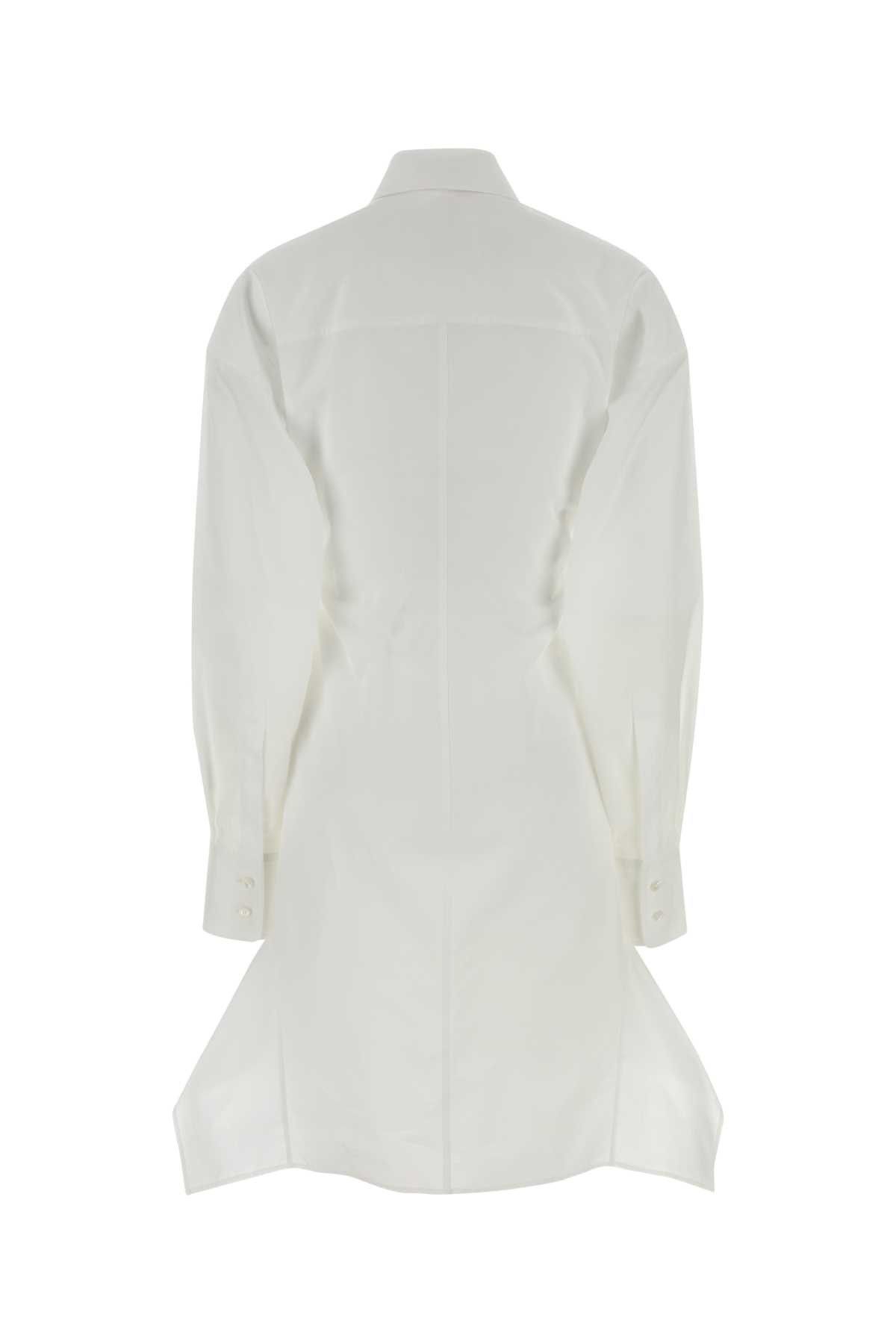 Stella McCartney White Poplin Shirt Dress Size M / US 6-8 / IT 42-44 - 2 Thumbnail