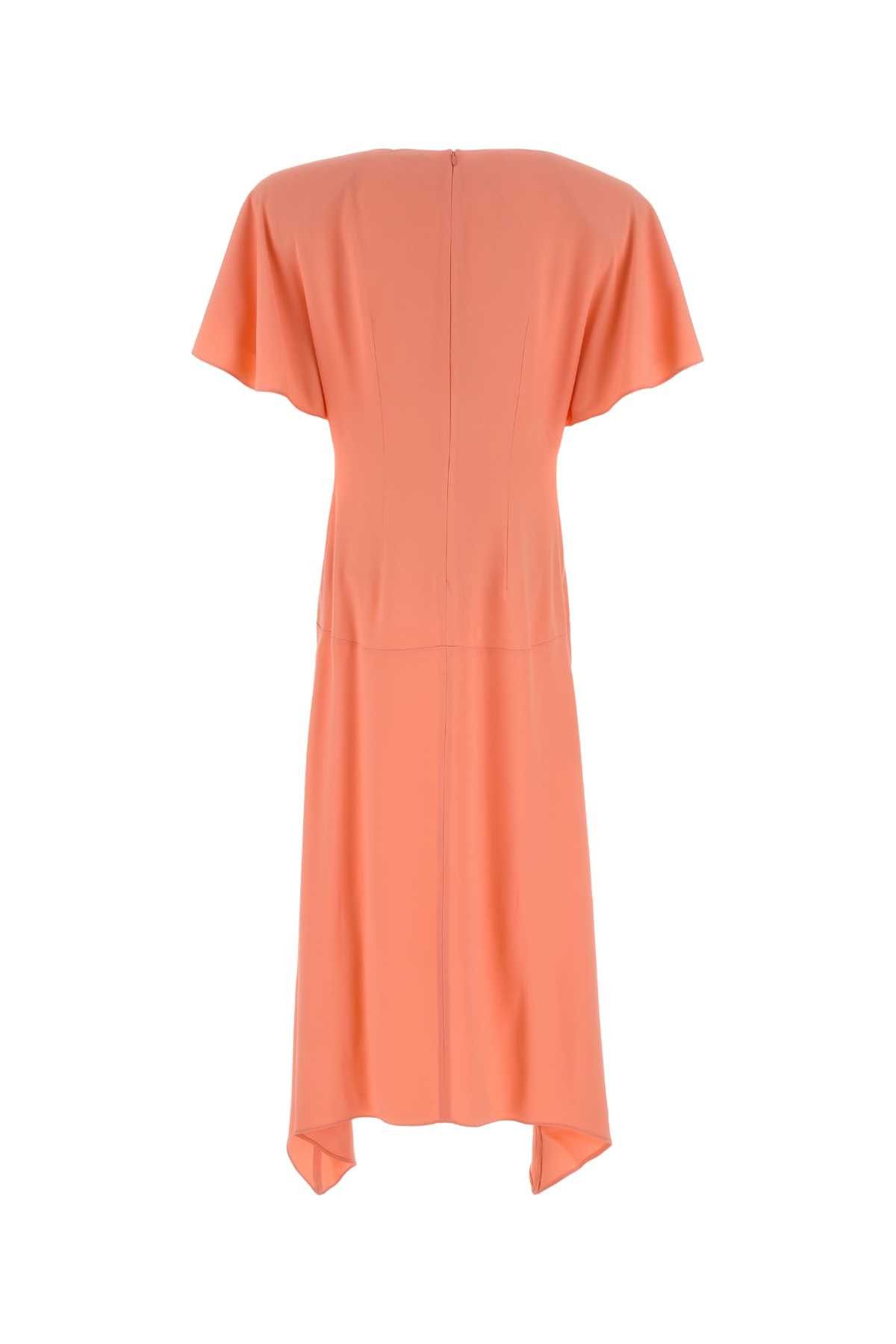 Stella McCartney Salmon Satin Dress Size S / US 4 / IT 40 - 2 Thumbnail