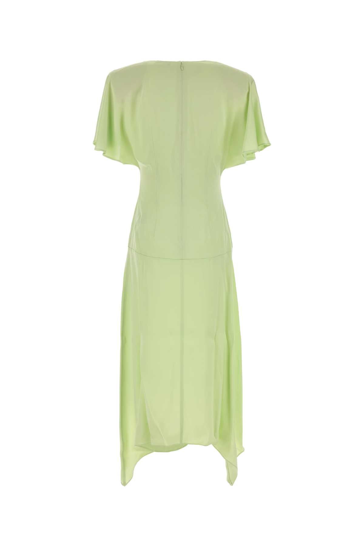 Stella McCartney Pastel Green Satin Dress Size S / US 4 / IT 40 - 2 Thumbnail