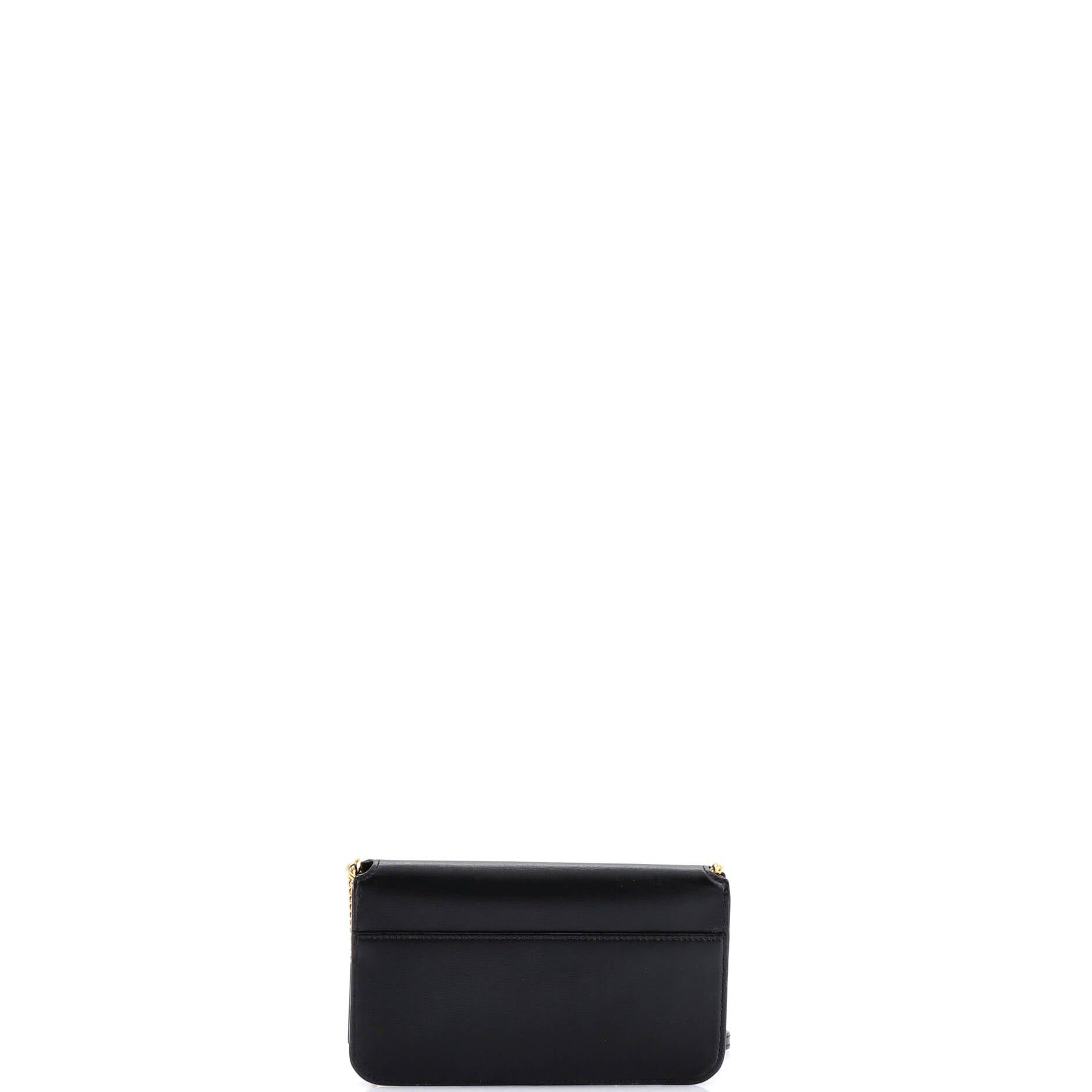 Saint Laurent Paris Classic Monogram Phone Holder Shoulder Bag Size ONE SIZE - 3 Thumbnail
