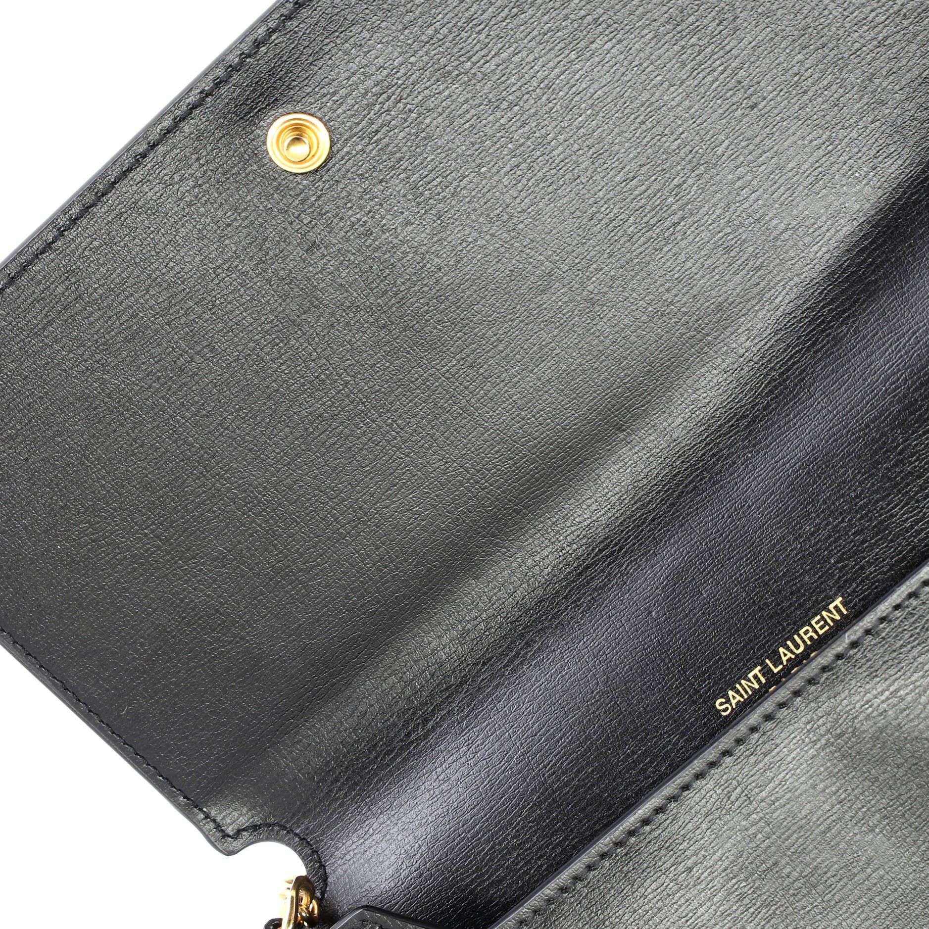 Saint Laurent Paris Classic Monogram Phone Holder Shoulder Bag Size ONE SIZE - 7 Thumbnail