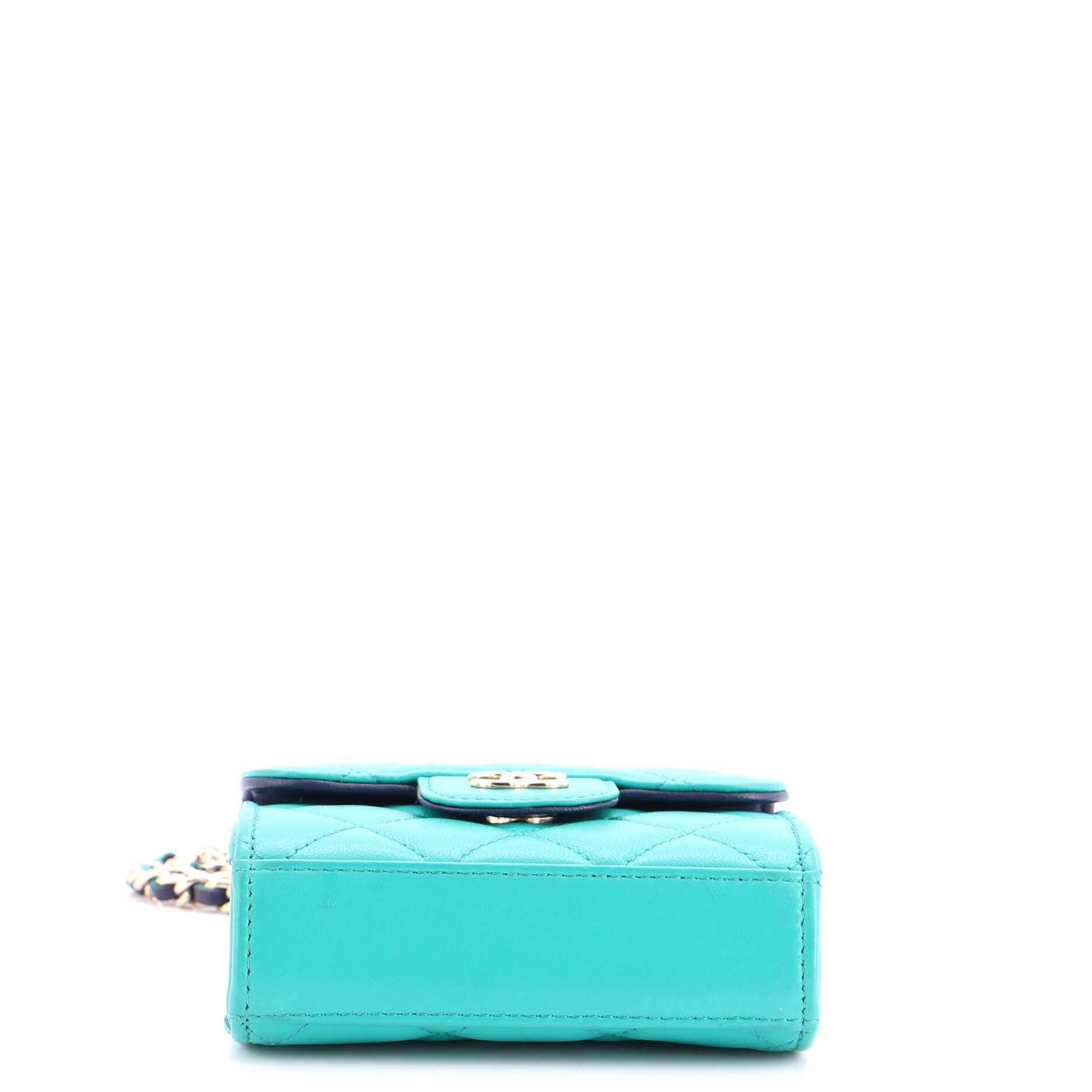 Chanel Square Classic Flap Top Handle Clutch with Chain Size ONE SIZE - 4 Thumbnail