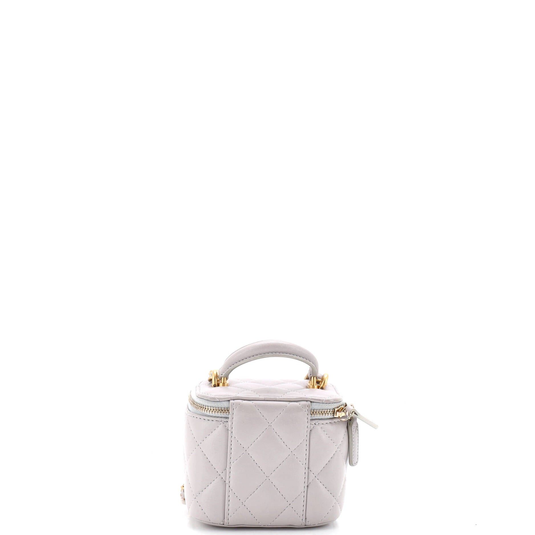 Chanel Classic Top Handle Vanity Case with Chain Size ONE SIZE - 3 Thumbnail