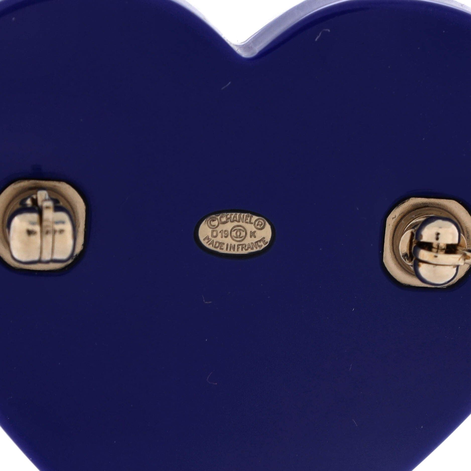 Chanel CC Heart Brooch Size ONE SIZE - 3 Thumbnail