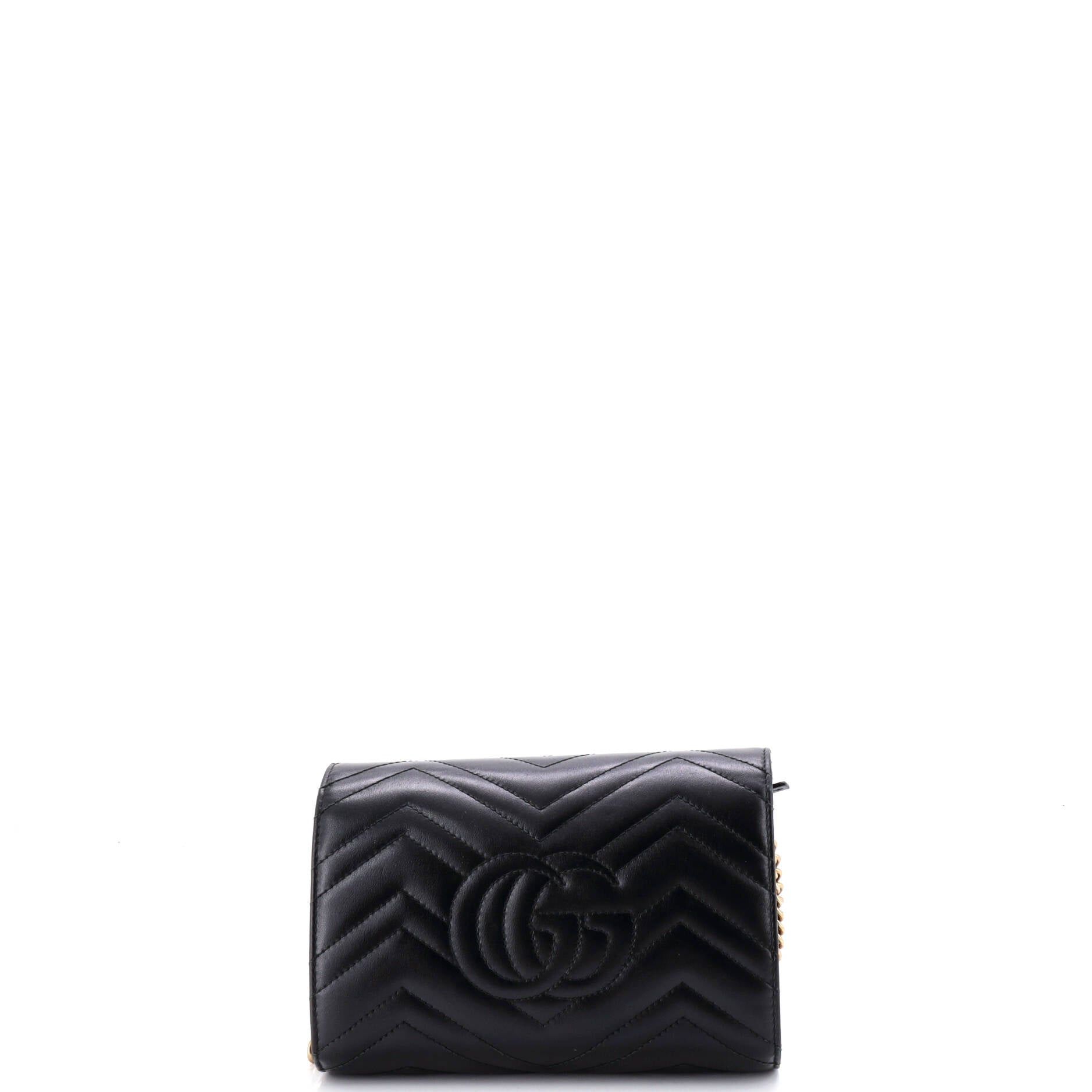 Gucci GG Marmont Chain Wallet Size ONE SIZE - 3 Thumbnail