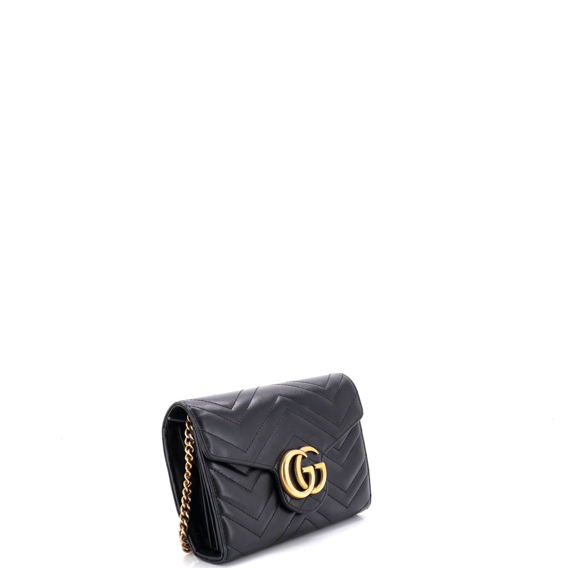 Gucci GG Marmont Chain Wallet Size ONE SIZE - 2 Thumbnail