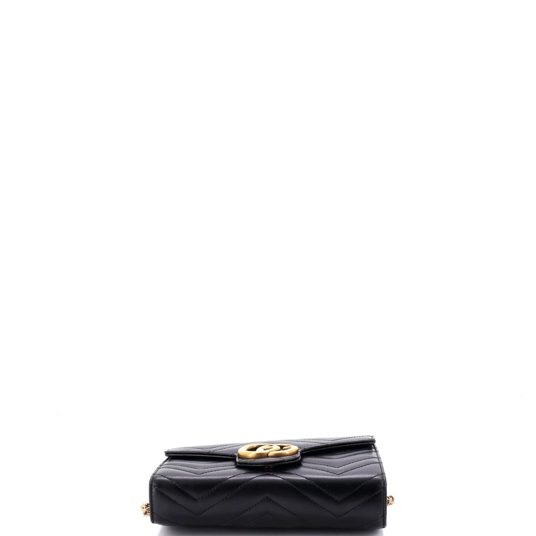 Gucci GG Marmont Chain Wallet Size ONE SIZE - 4 Thumbnail