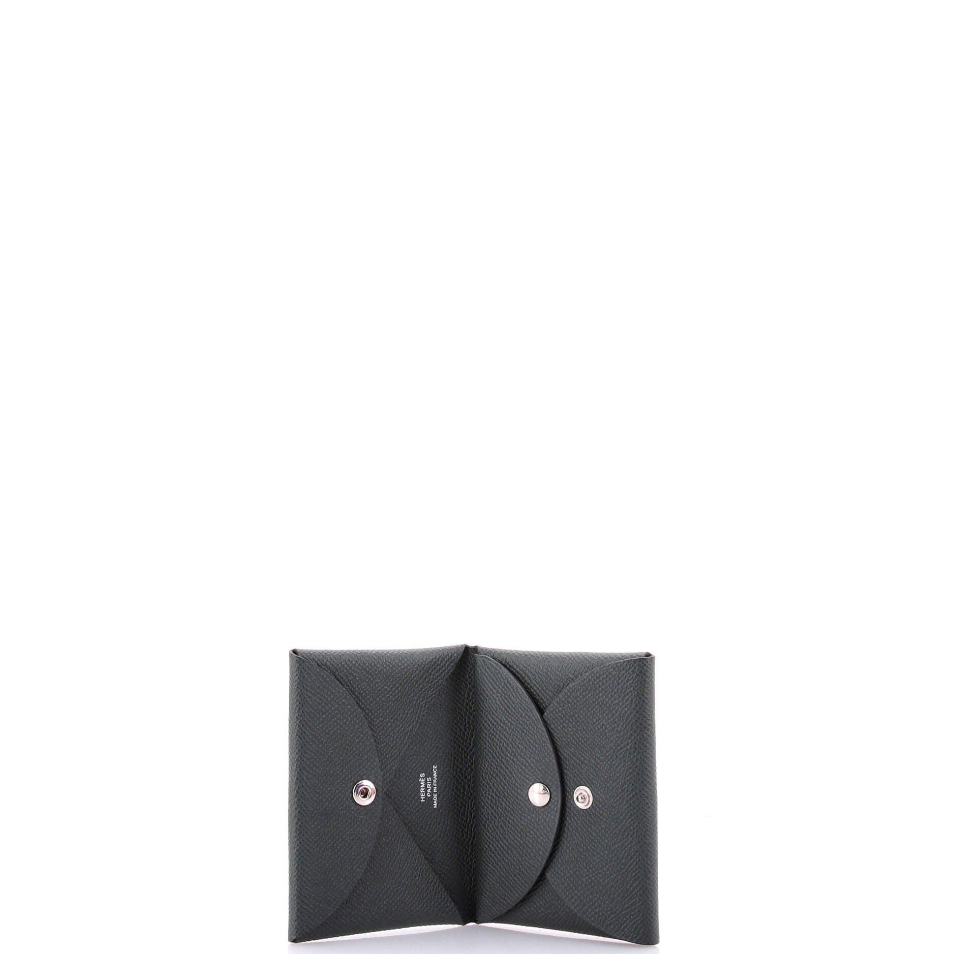 Hermes Calvi Duo Card Holder Size ONE SIZE - 5 Thumbnail