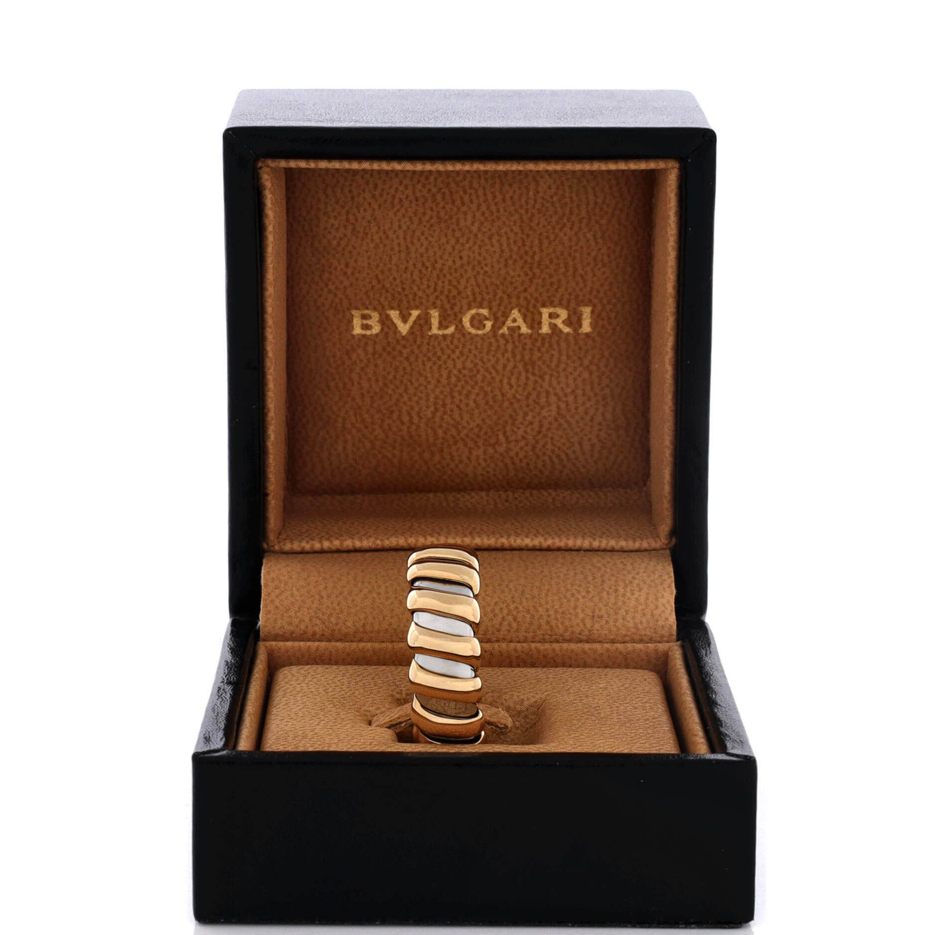 Bvlgari Tubogas Band Ring Size ONE SIZE - 2 Thumbnail