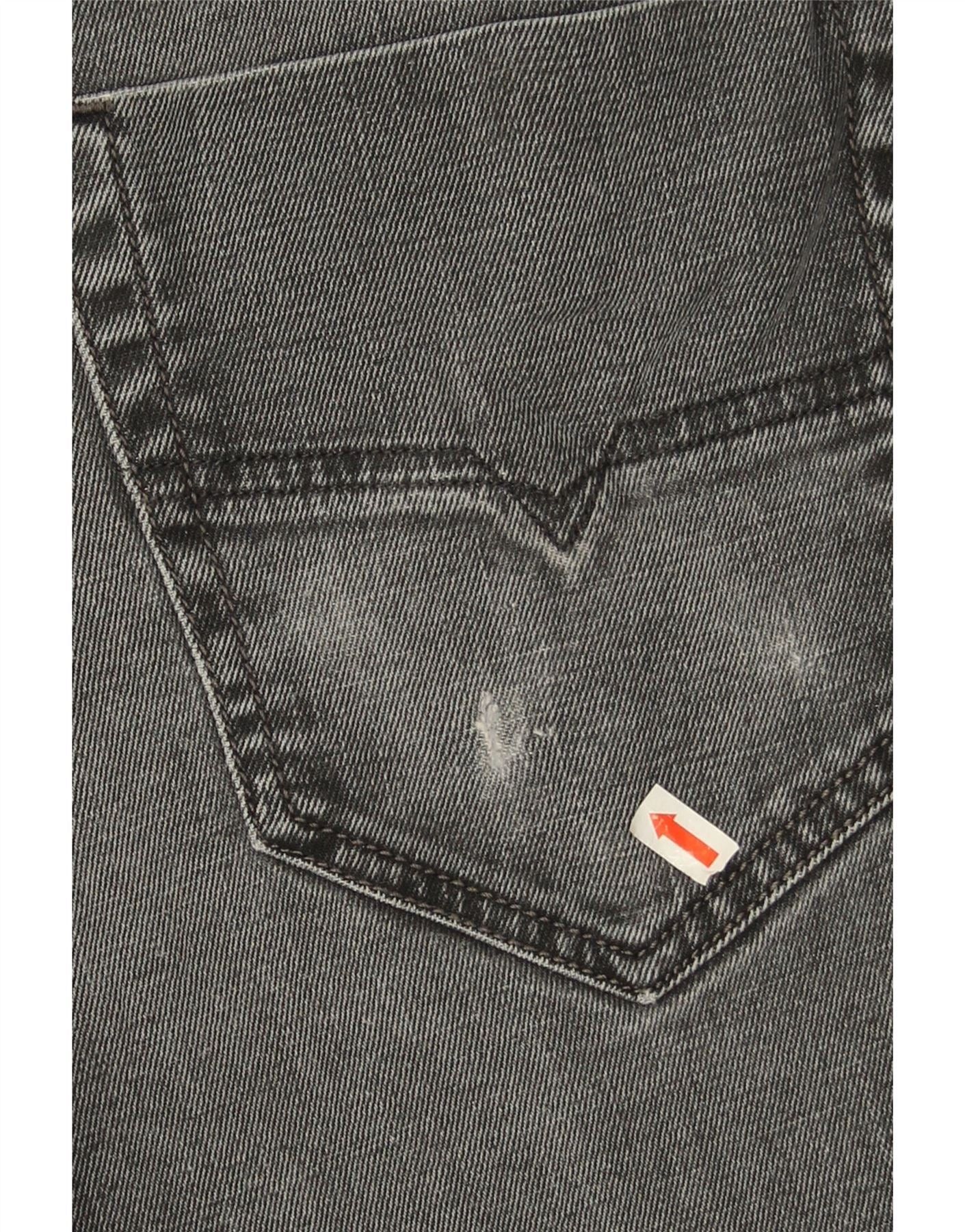 Diesel Mens Slim Jeans W32 L32 Grey Cotton Size US 32 / EU 48 - 3 Thumbnail