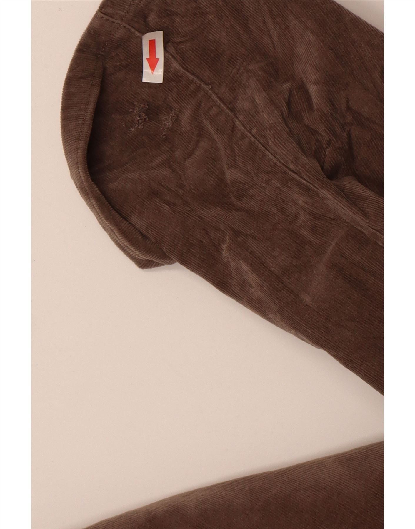 Ralph Lauren Womens Slim Corduroy Trousers US 8 Medium W31 L31 Brown Cott Size 27" / US 4 / IT 40 - 4 Thumbnail