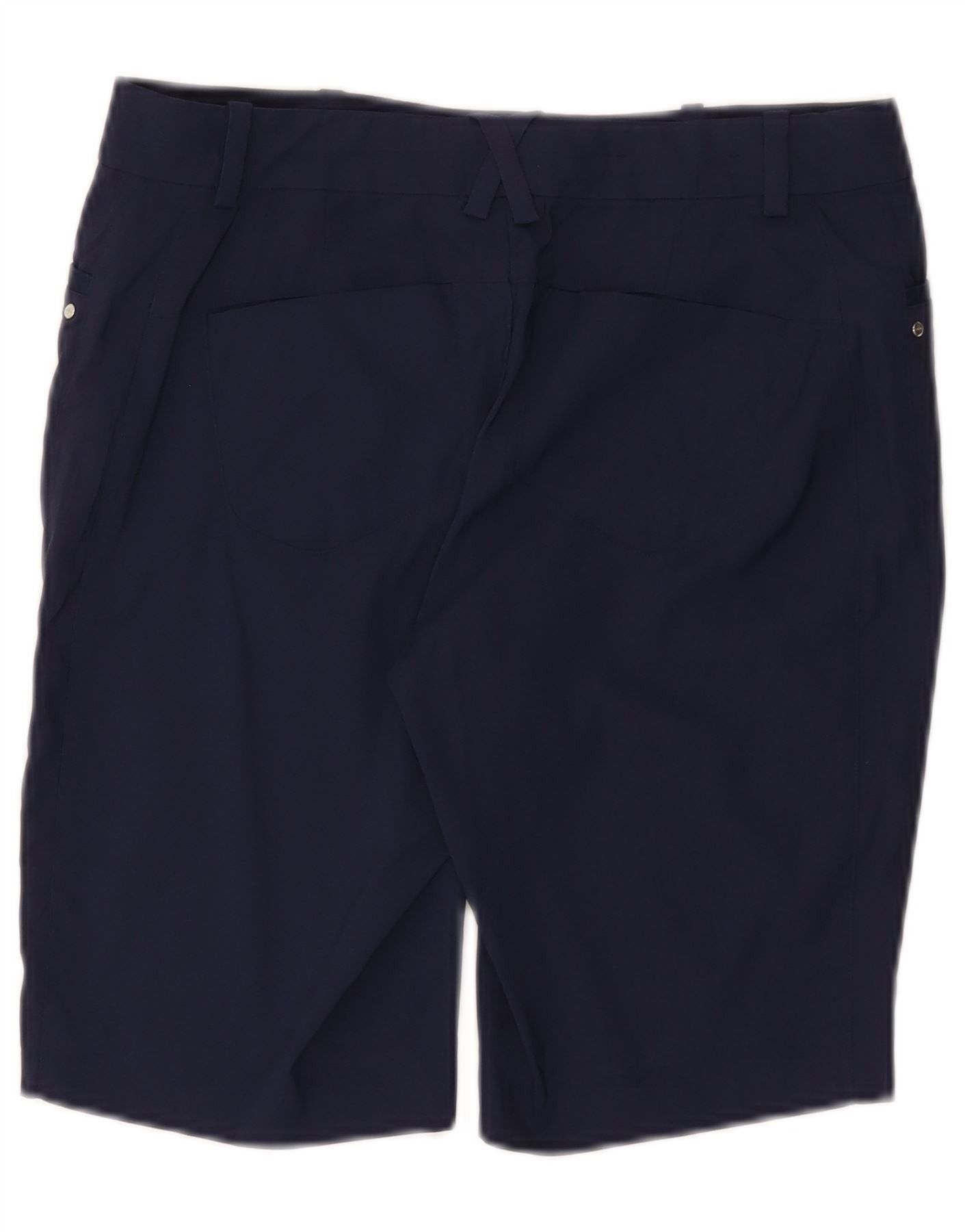 Polo Ralph Lauren Womens Casual Shorts US 0 XS W28 Navy Blue Polyester Size XS / US 0-2 / IT 36-38 - 2 Thumbnail