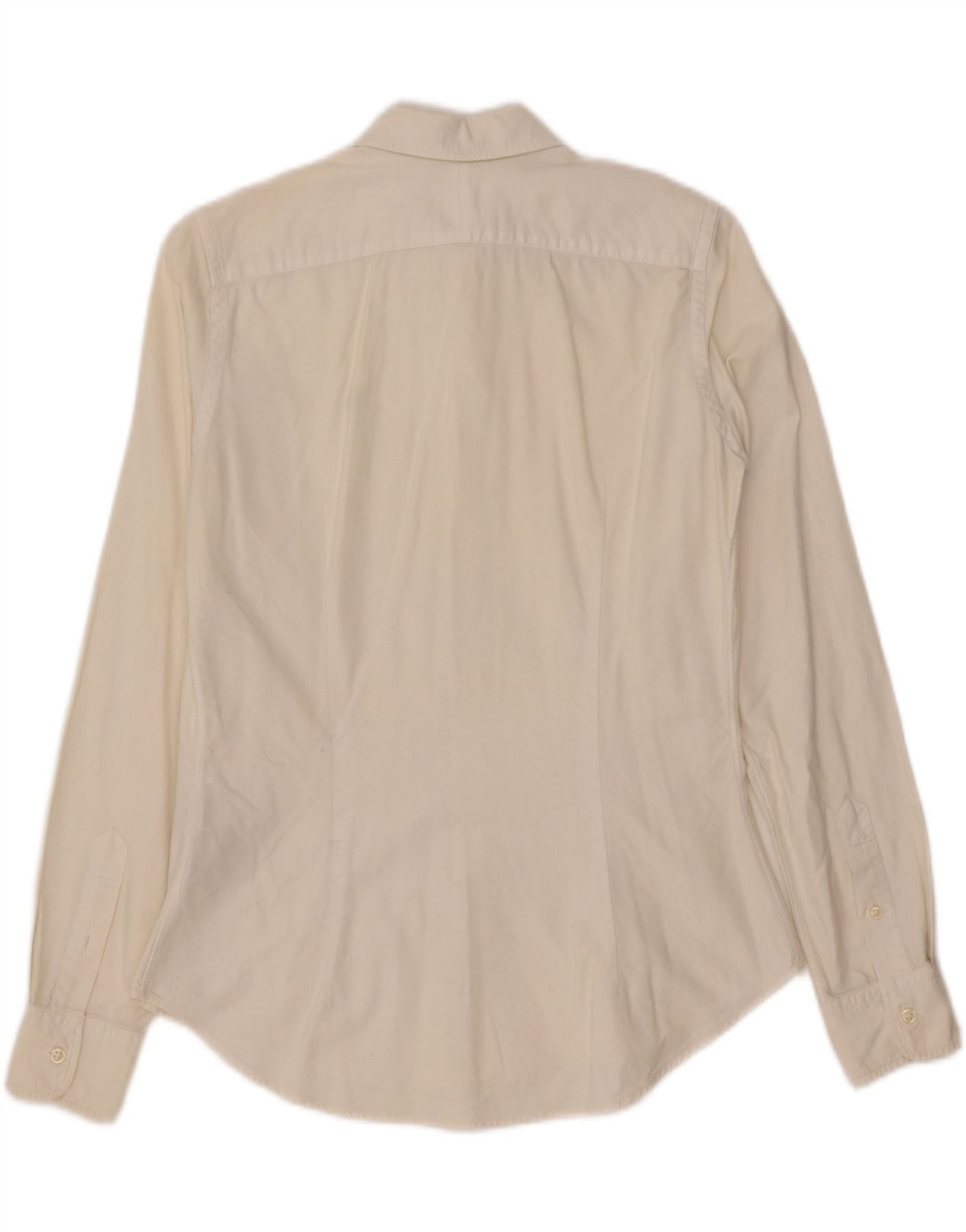 Ralph Lauren Womens Shirt US 6 Medium White Cotton Size S / US 4 / IT 40 - 2 Thumbnail