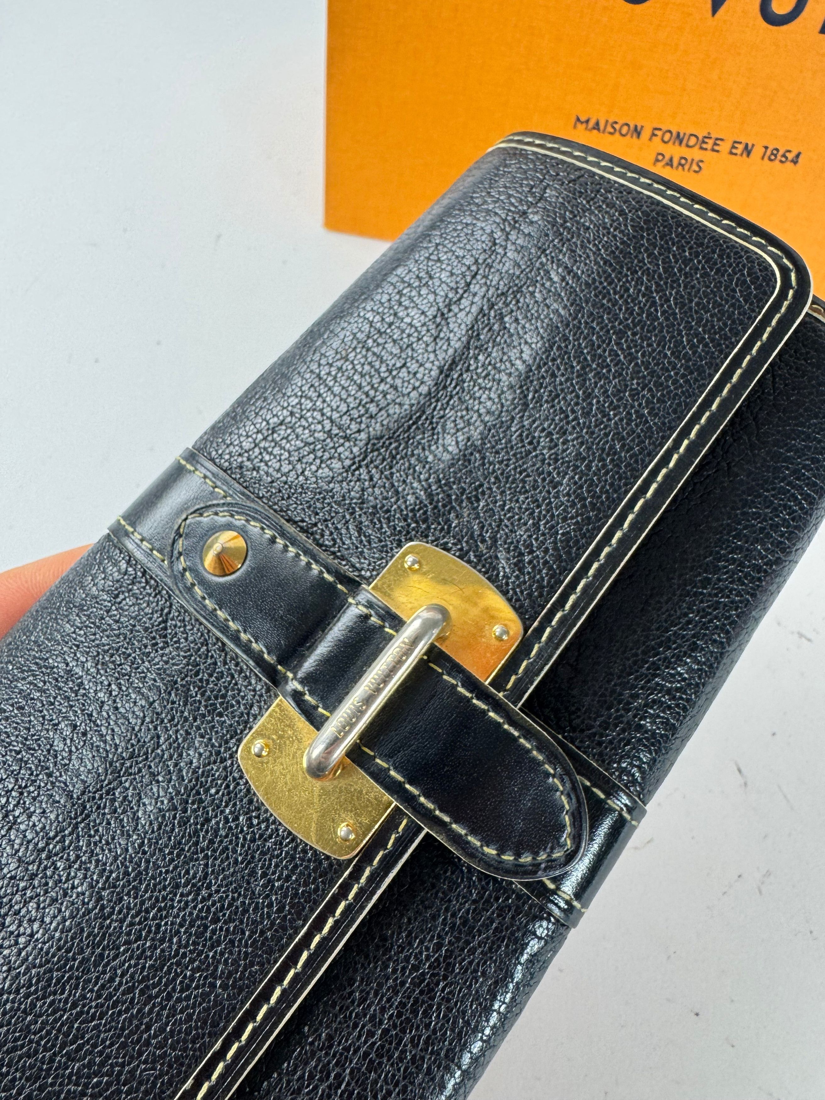 Louis Vuitton Vintage Leather wallet Black Size ONE SIZE - 4 Thumbnail