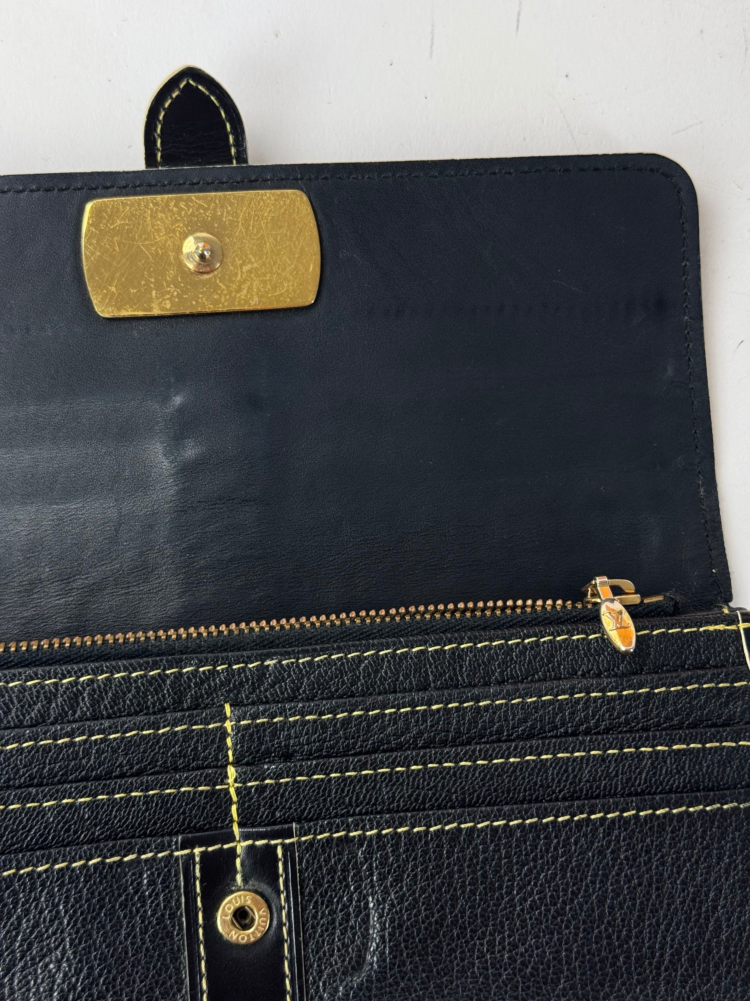 Louis Vuitton Vintage Leather wallet Black Size ONE SIZE - 9 Thumbnail