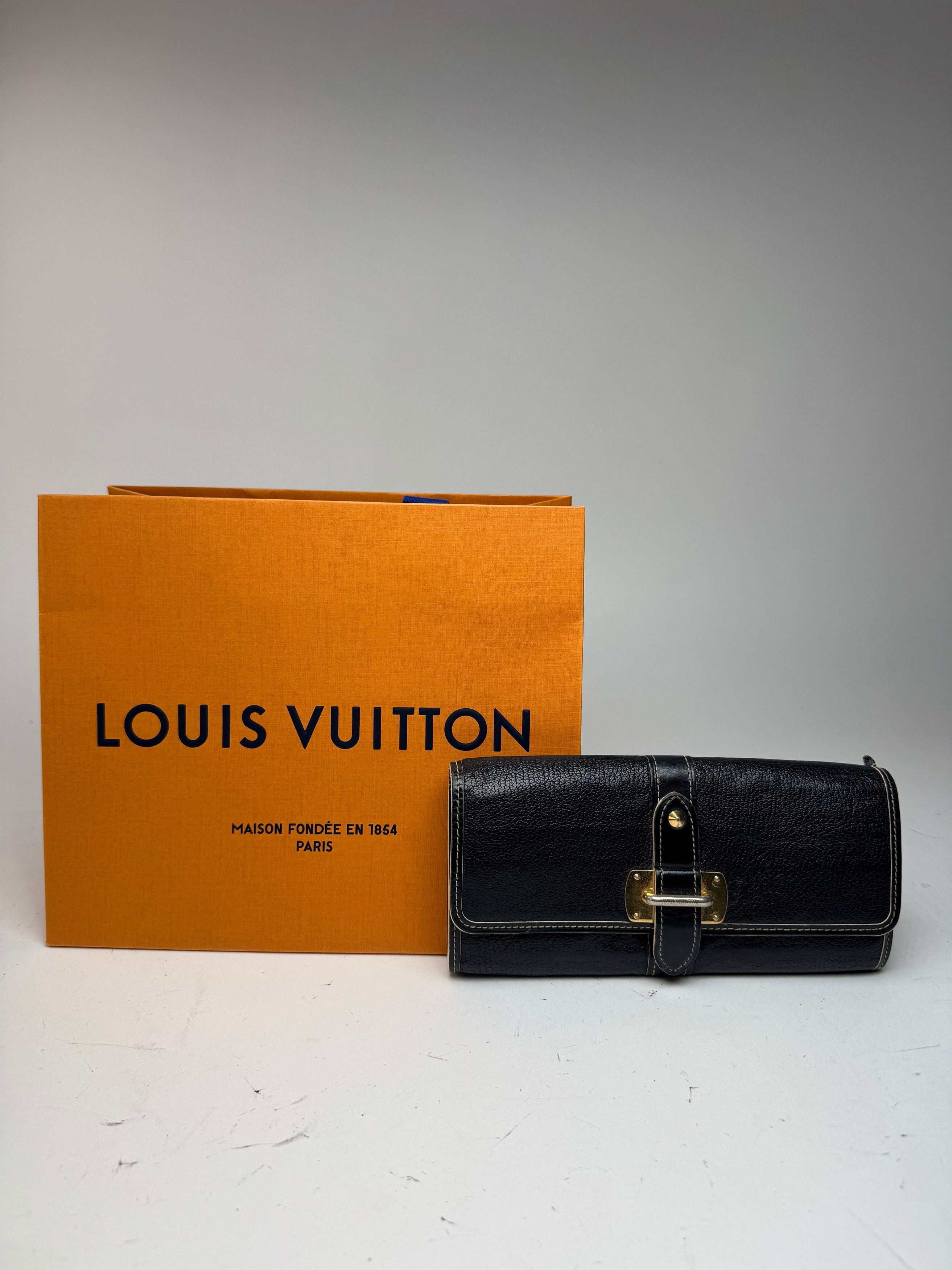 Louis Vuitton Vintage Leather wallet Black Size ONE SIZE - 3 Thumbnail