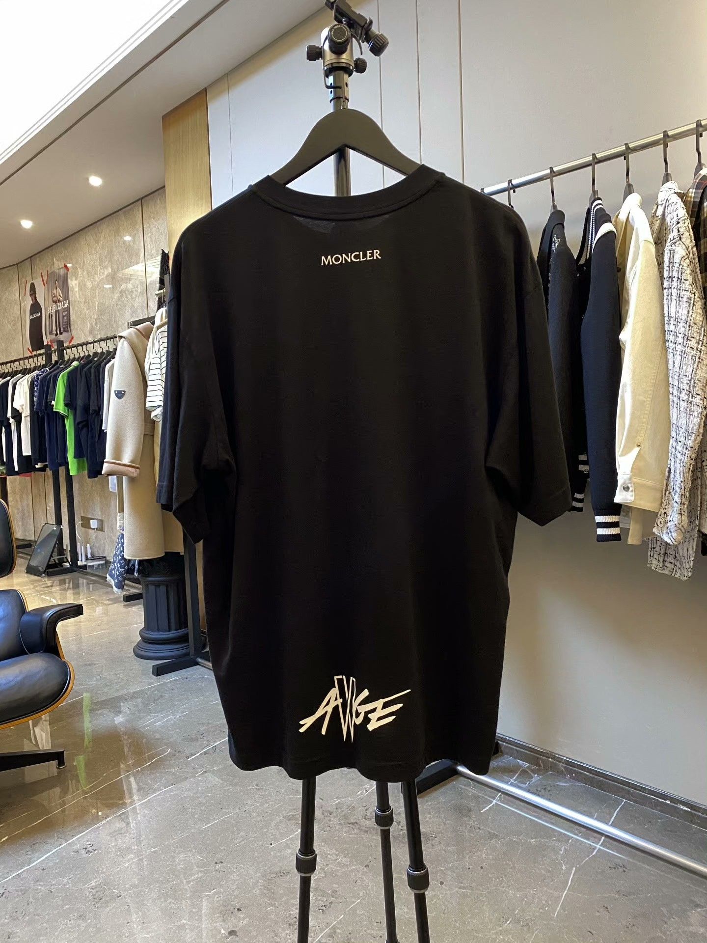 Moncler Moncler Collab Black T-Shirt s Men Size US S / EU 44-46 / 1 - 3 Thumbnail