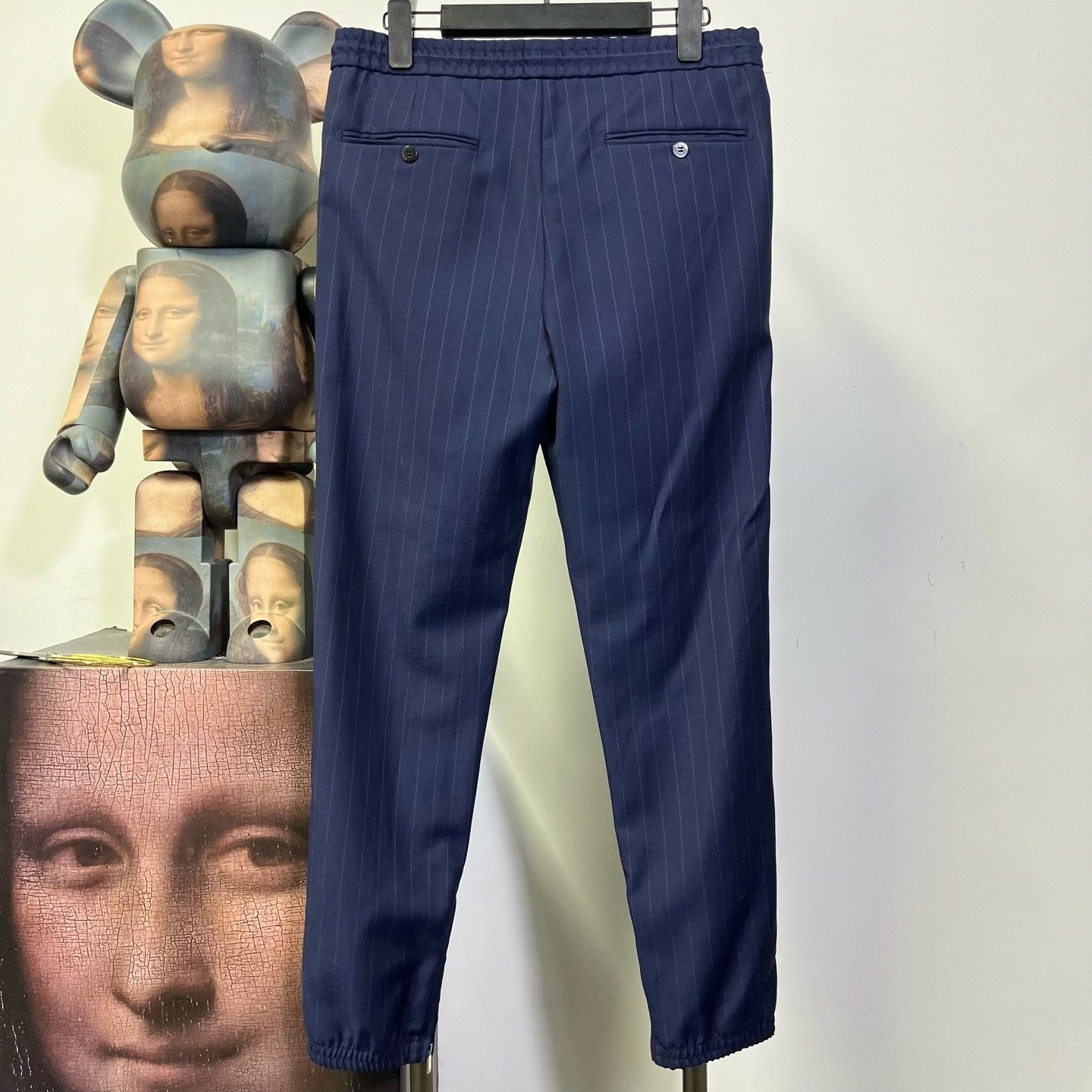 Dior Dior Pinstripe Virgin Wool Joggers 44 Size US 28 / EU 44 - 2 Thumbnail