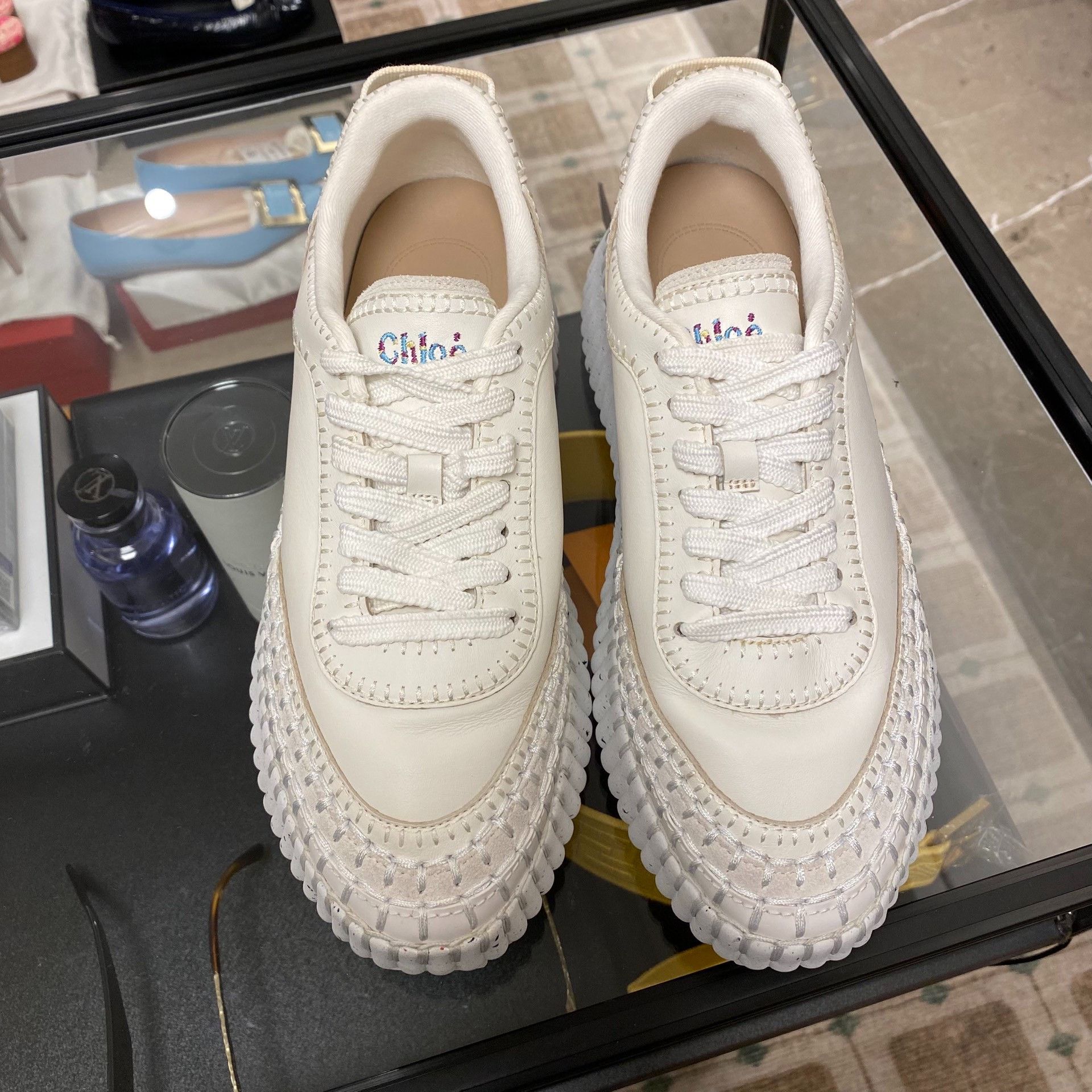 Other Embroidered Lowtop Sneakers us_8-5 Women Size US 8.5 / IT 38.5 - 2 Thumbnail
