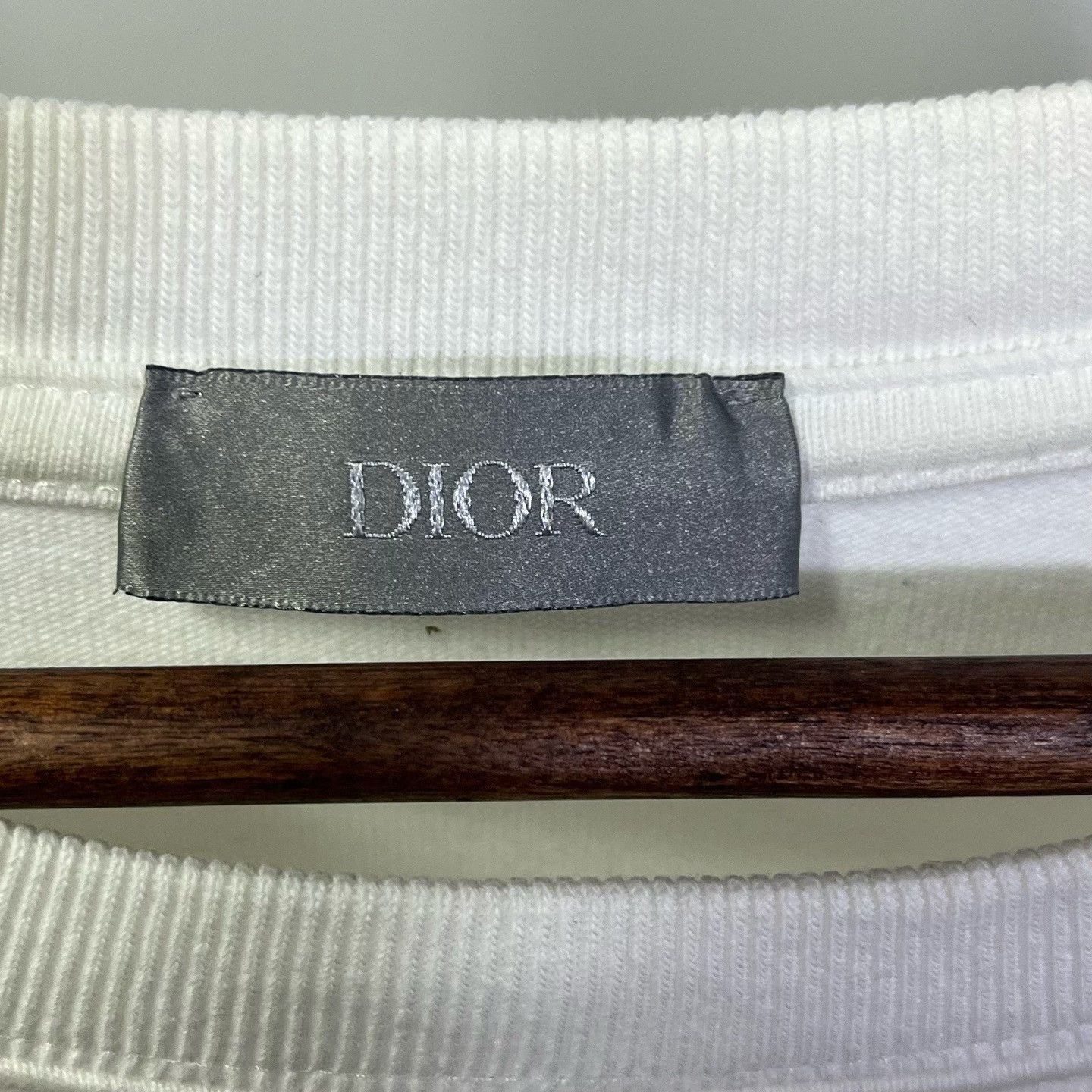 Dior Dior Couture Embroidered Logo T-Shirt XL Size US XL / EU 56 / 4 - 3 Thumbnail
