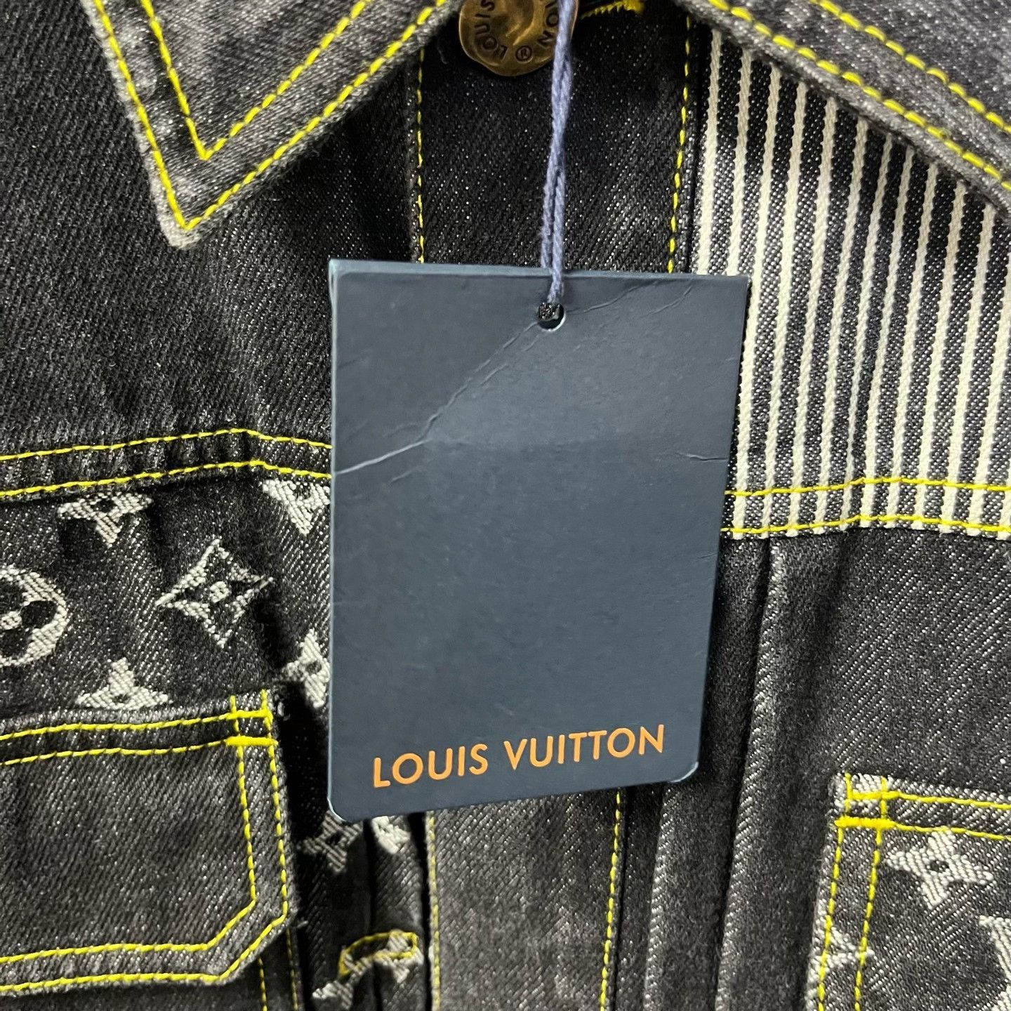 Louis Vuitton Louis Vuitton x Nigo Monogram Denim Jacket 50 Size US M / EU 48-50 / 2 - 5 Thumbnail