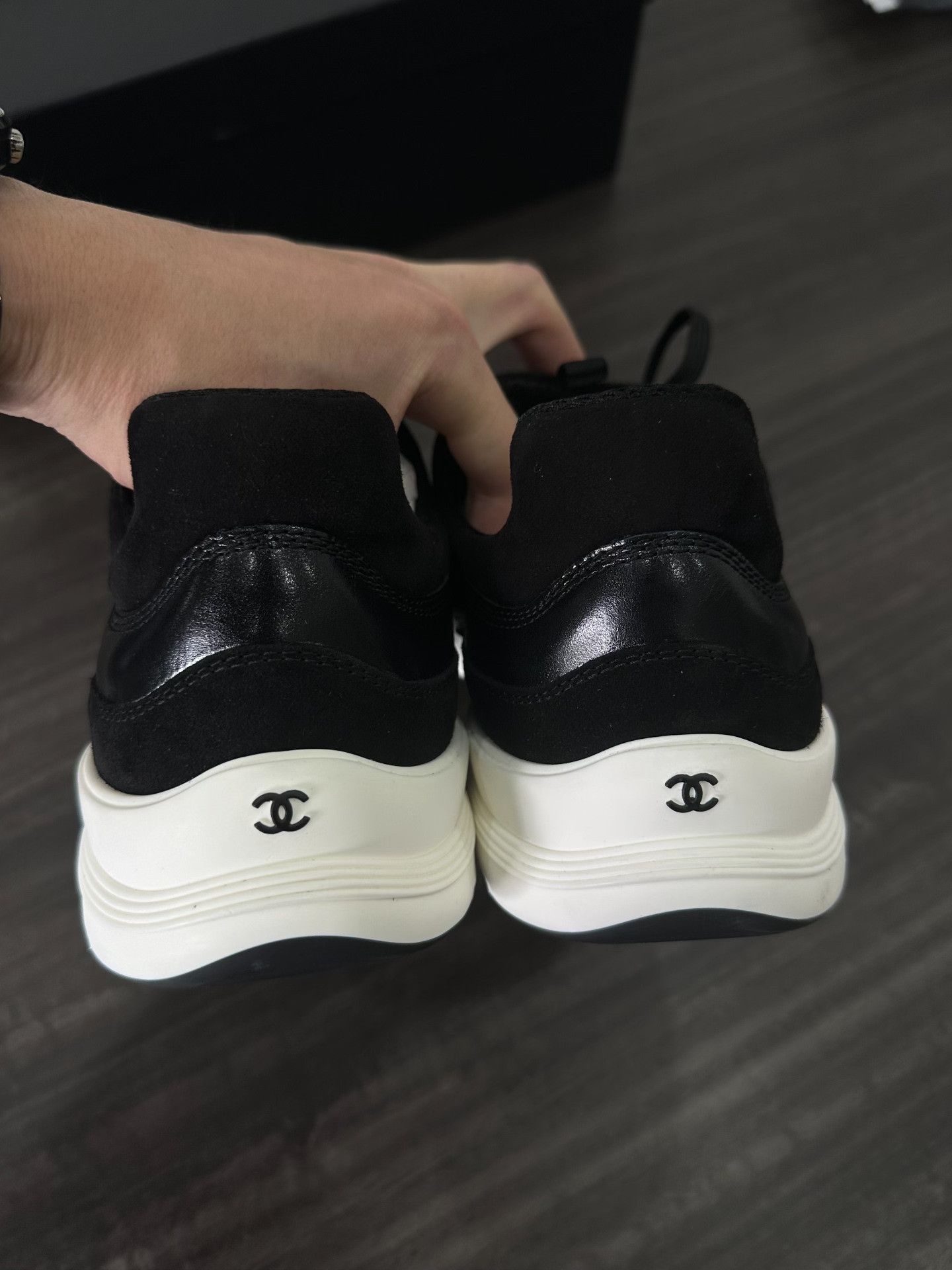 Chanel Chanel Black Lowtop Sneakers 10 Men Size US 10 / EU 43 - 6 Thumbnail