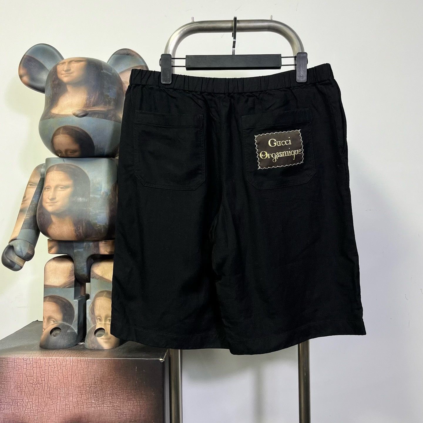 Gucci Gucci Orgasmique Patch Linen Blend Shorts Size 48 Size US 32 / EU 48 - 2 Thumbnail