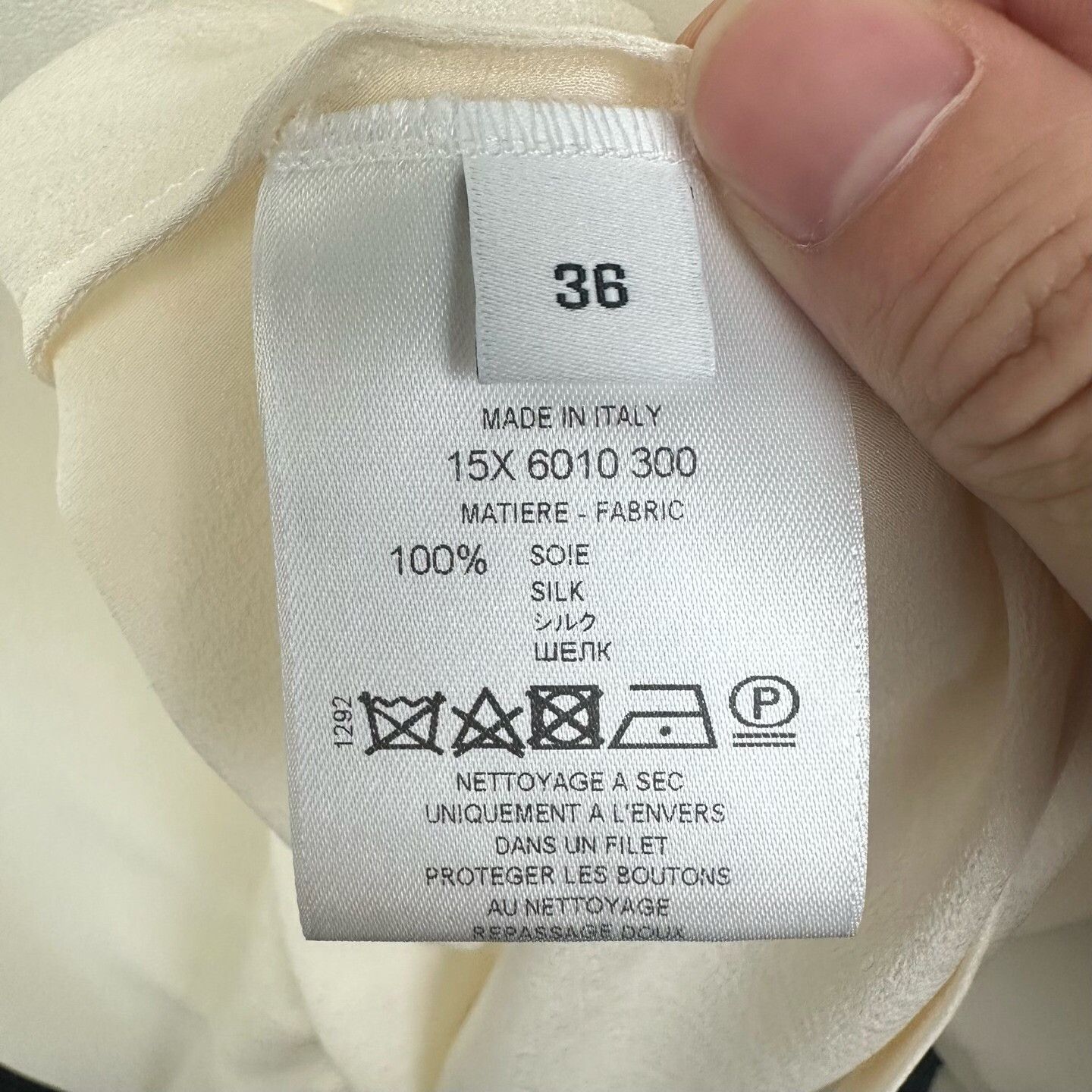 Givenchy Givenchy Silk T-Shirt S Women Size S / US 4 / IT 40 - 5 Thumbnail