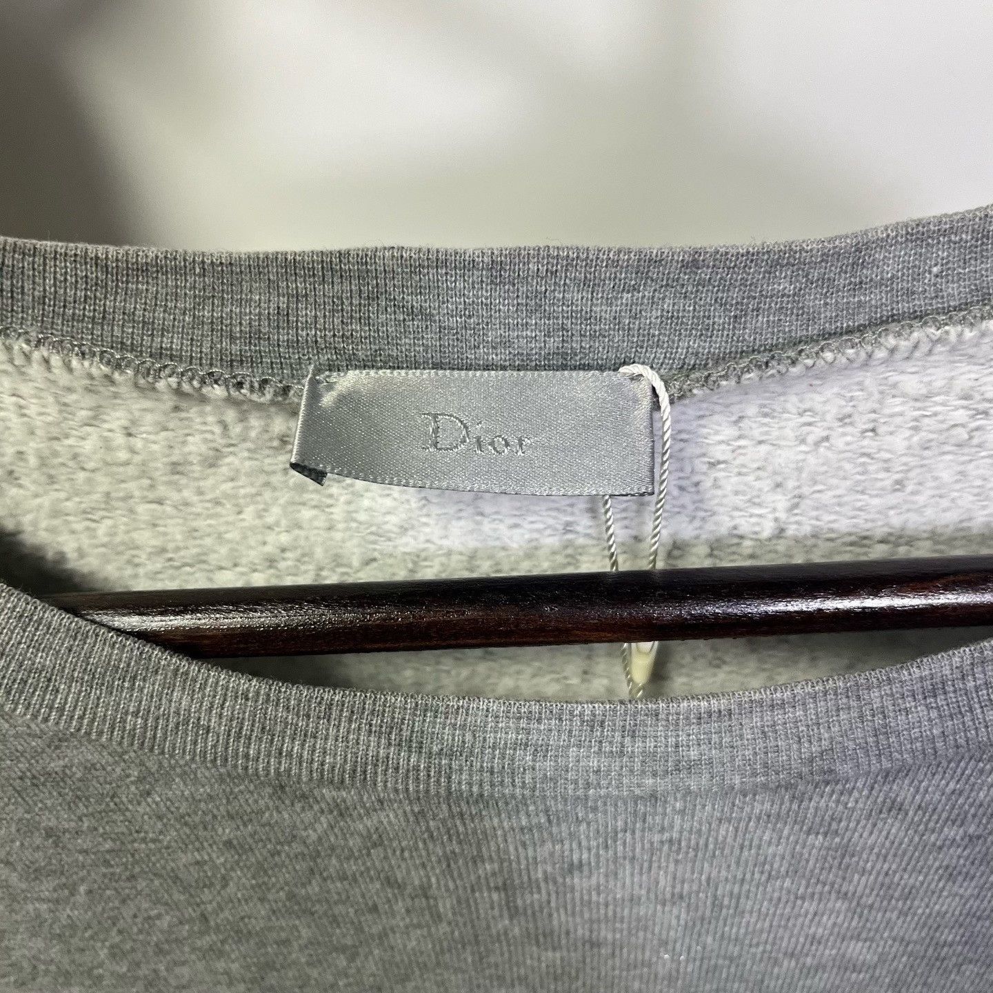 Dior Dior Script Logo Embroidery Sweatshirt S Size US S / EU 44-46 / 1 - 3 Thumbnail