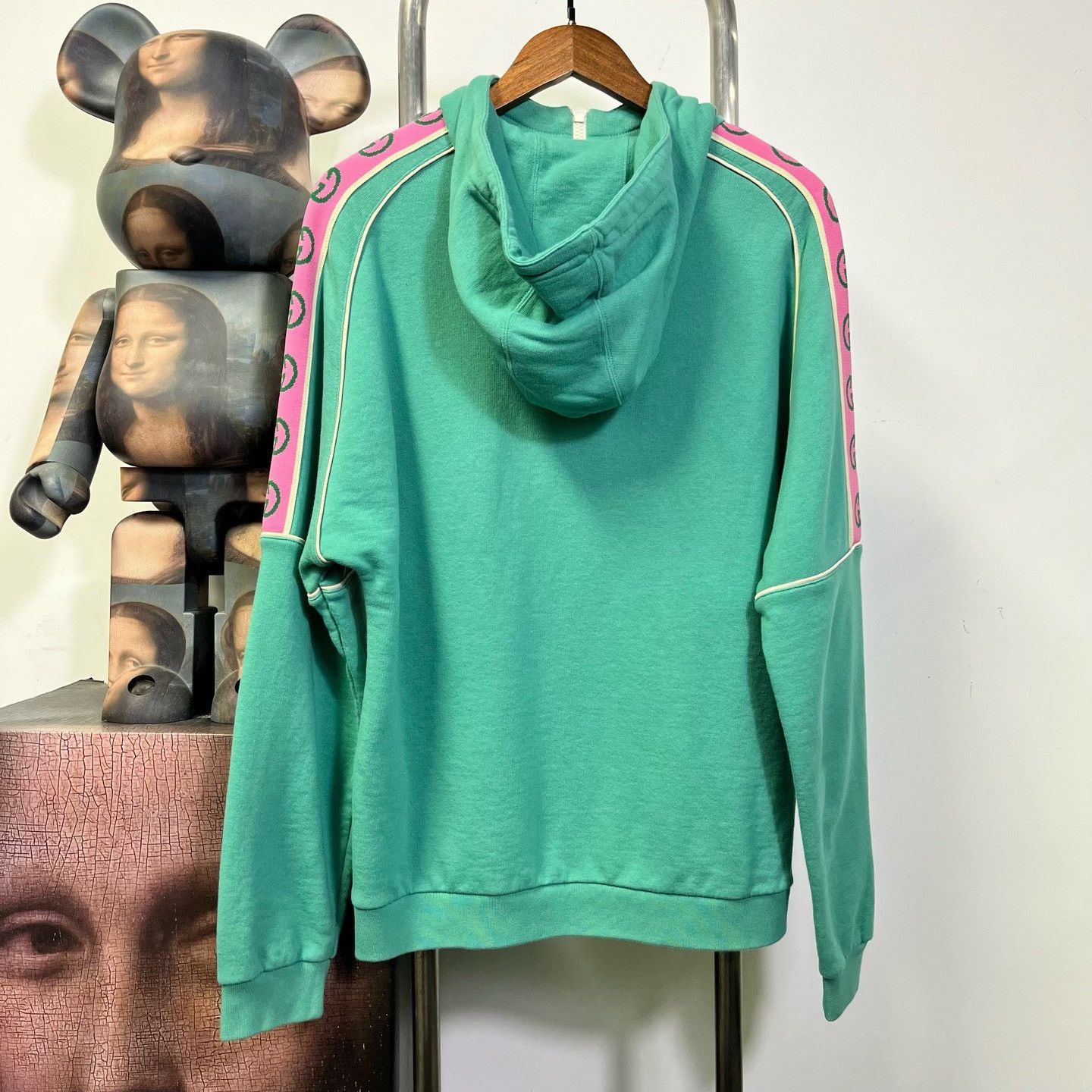 Gucci Gucci Pineapple Logo Half-Zip Hoodie Size M Size US M / EU 48-50 / 2 - 2 Thumbnail