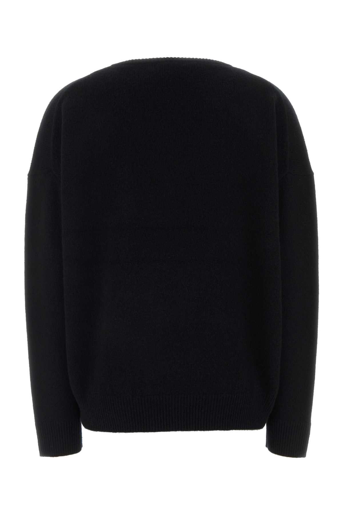 CO Black Cashmere Sweater Size XL / US 12-14 / IT 48-50 - 2 Thumbnail