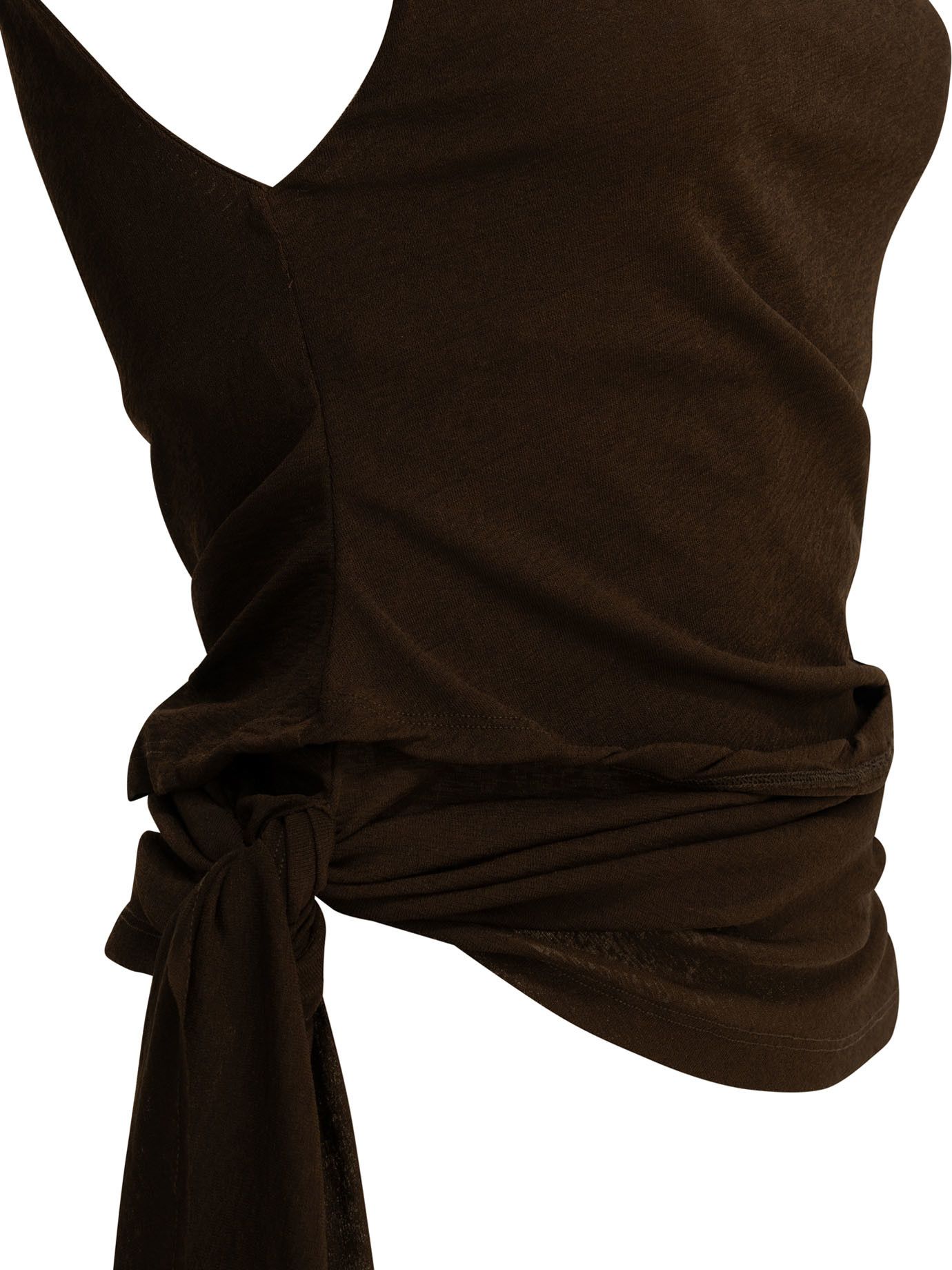 Ganni Draped Tank Top Size S / US 4 / IT 40 - 4 Thumbnail
