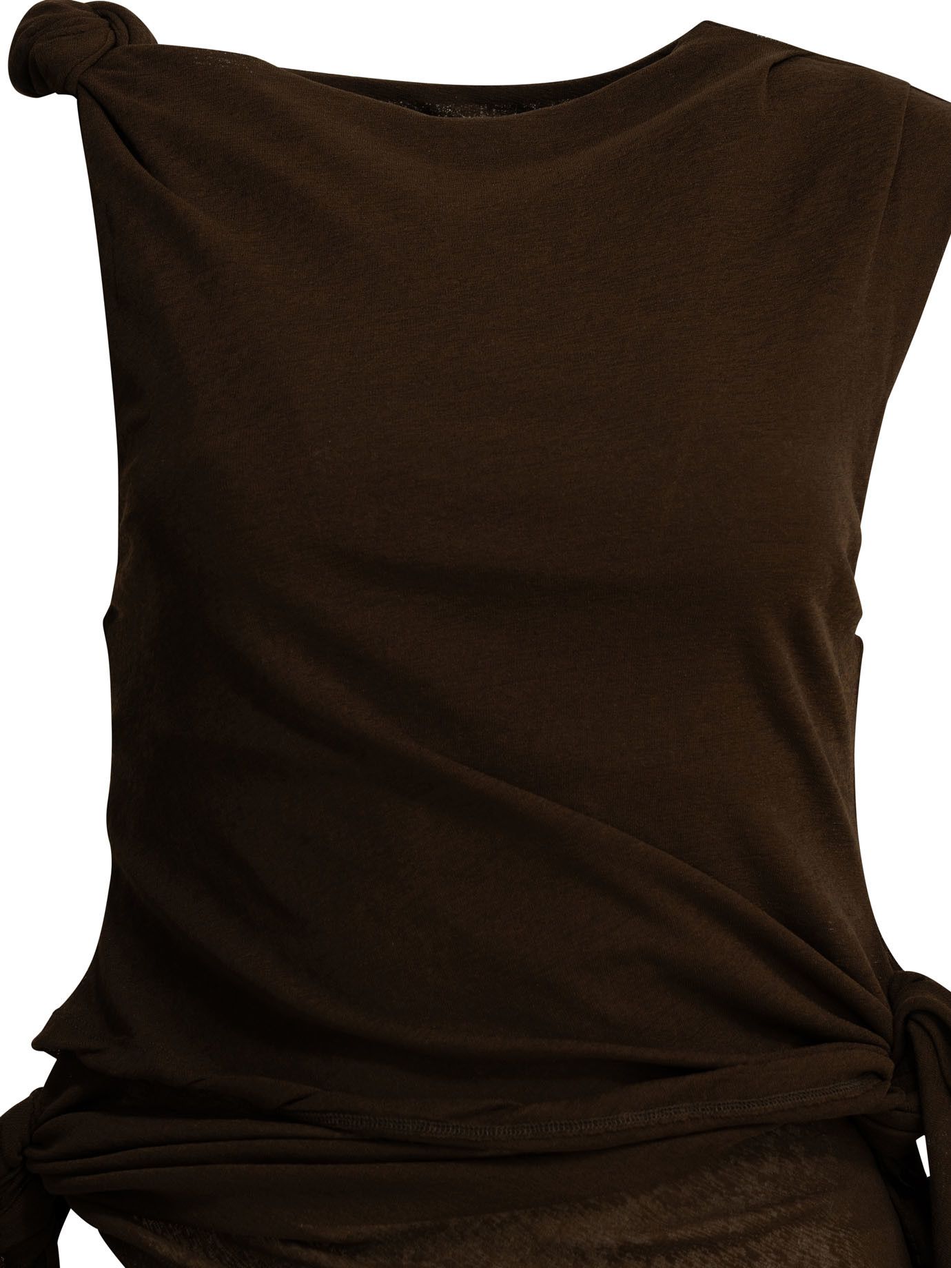 Ganni Draped Tank Top Size S / US 4 / IT 40 - 3 Thumbnail