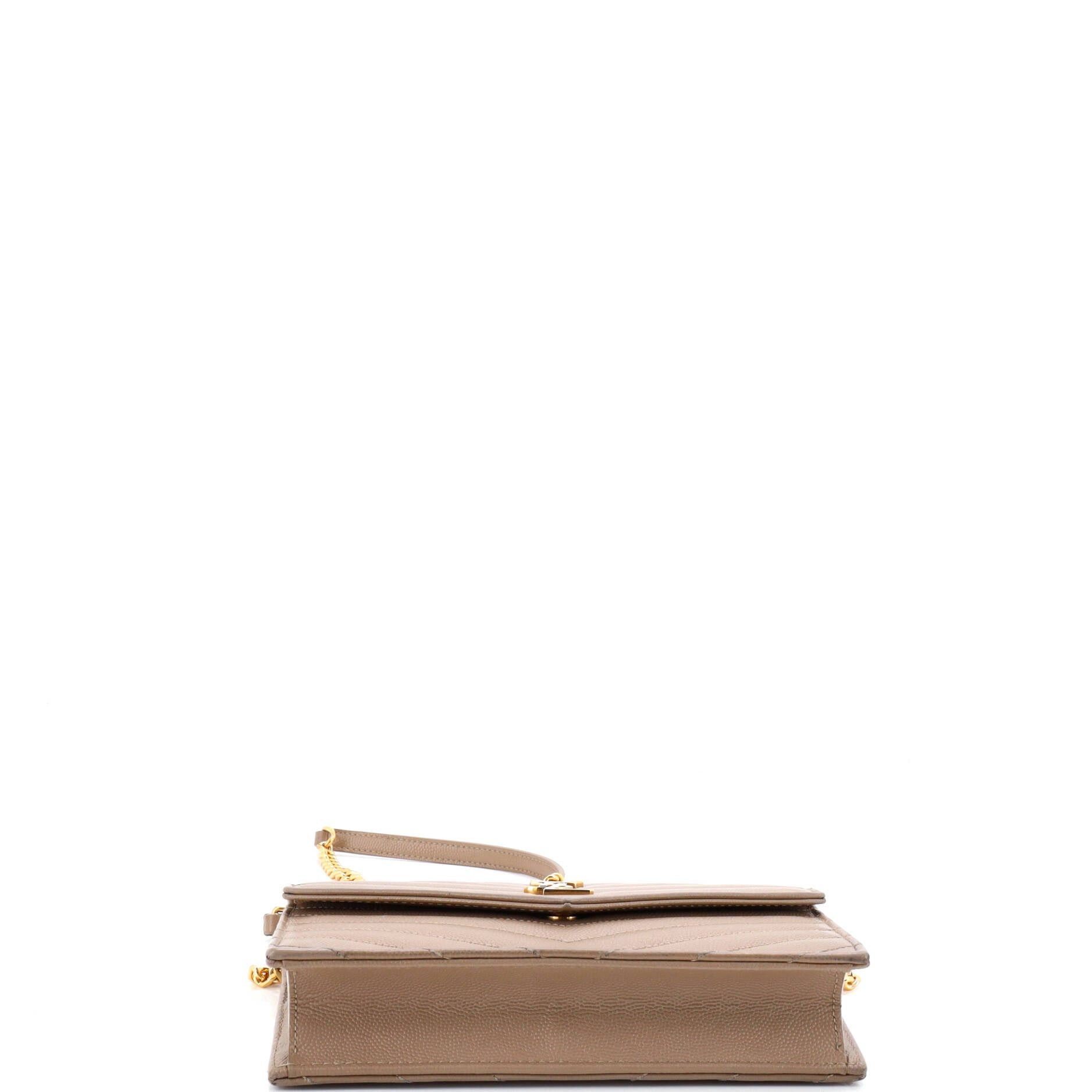 Saint Laurent Paris Classic Monogram Wallet on Chain Size ONE SIZE - 4 Thumbnail