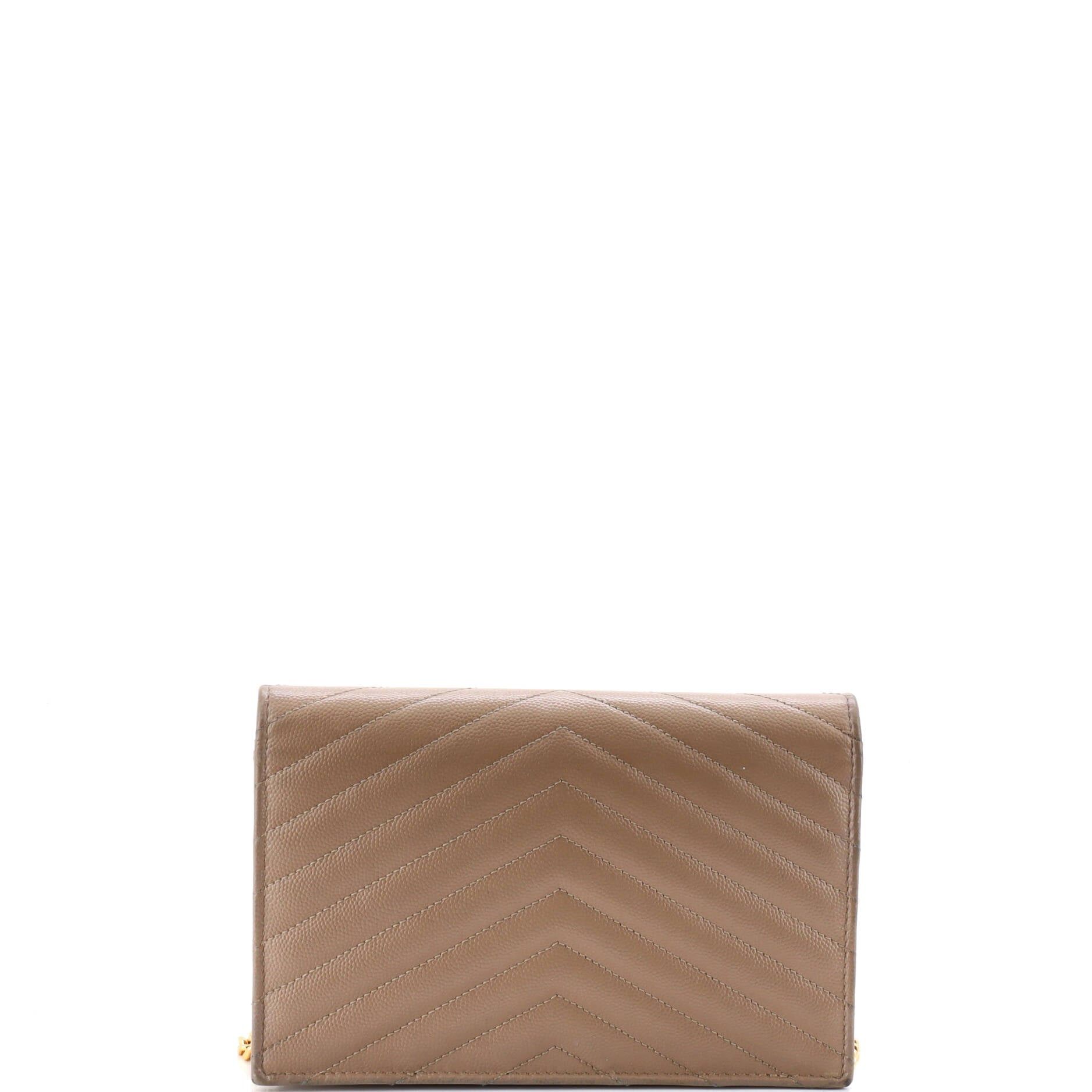 Saint Laurent Paris Classic Monogram Wallet on Chain Size ONE SIZE - 3 Thumbnail