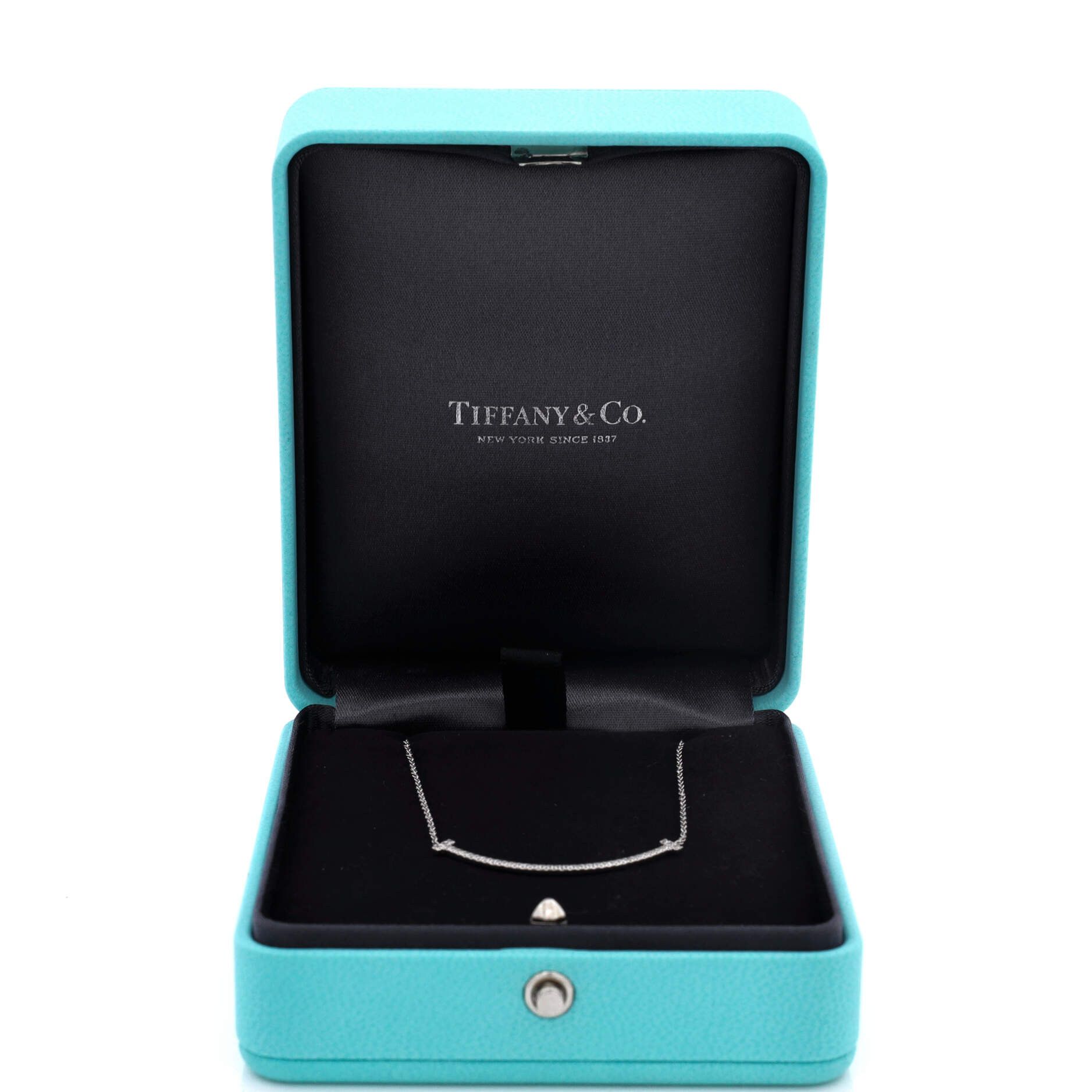 Tiffany & Co. T Smile Pendant Necklace Size ONE SIZE - 2 Thumbnail